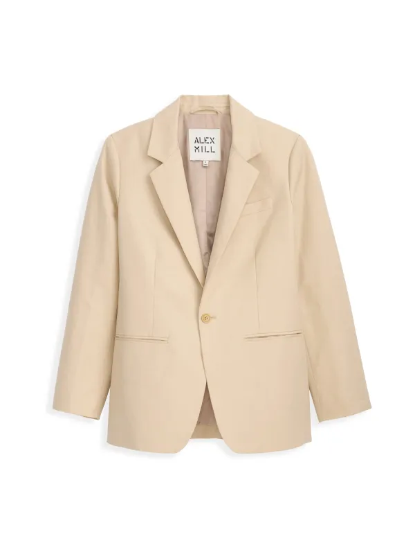 Soho Blazer In Cotton Linen sold by Alex Mill