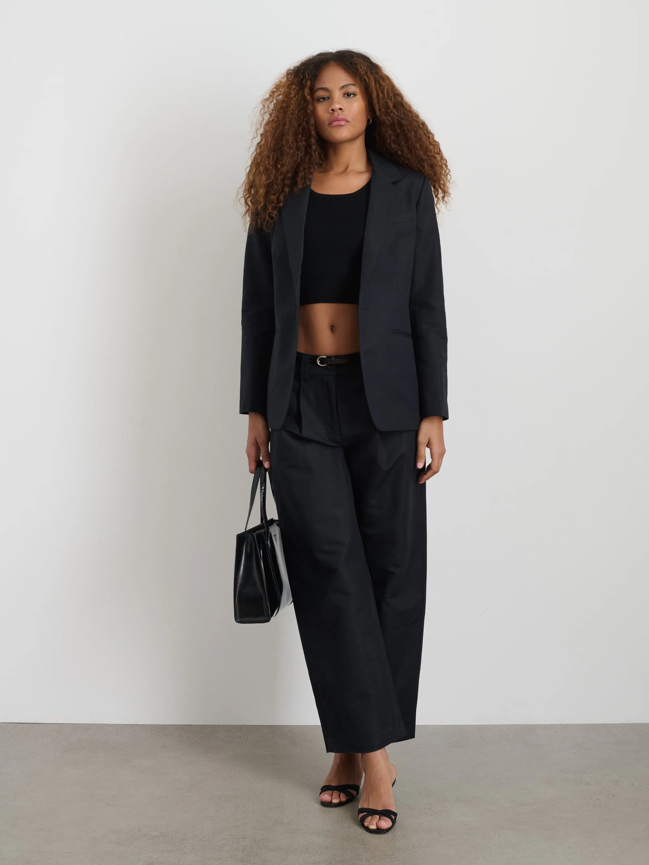 Soho Pant In Cotton Linen sold by Alex Mill product image thumbnail 2