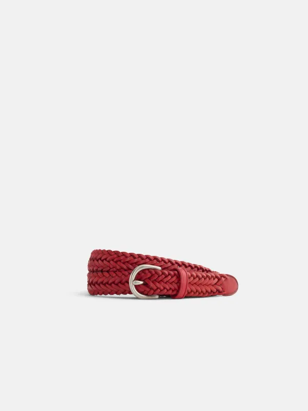 Dragon Diffusion Woven Leather Belt sold by Alex Mill