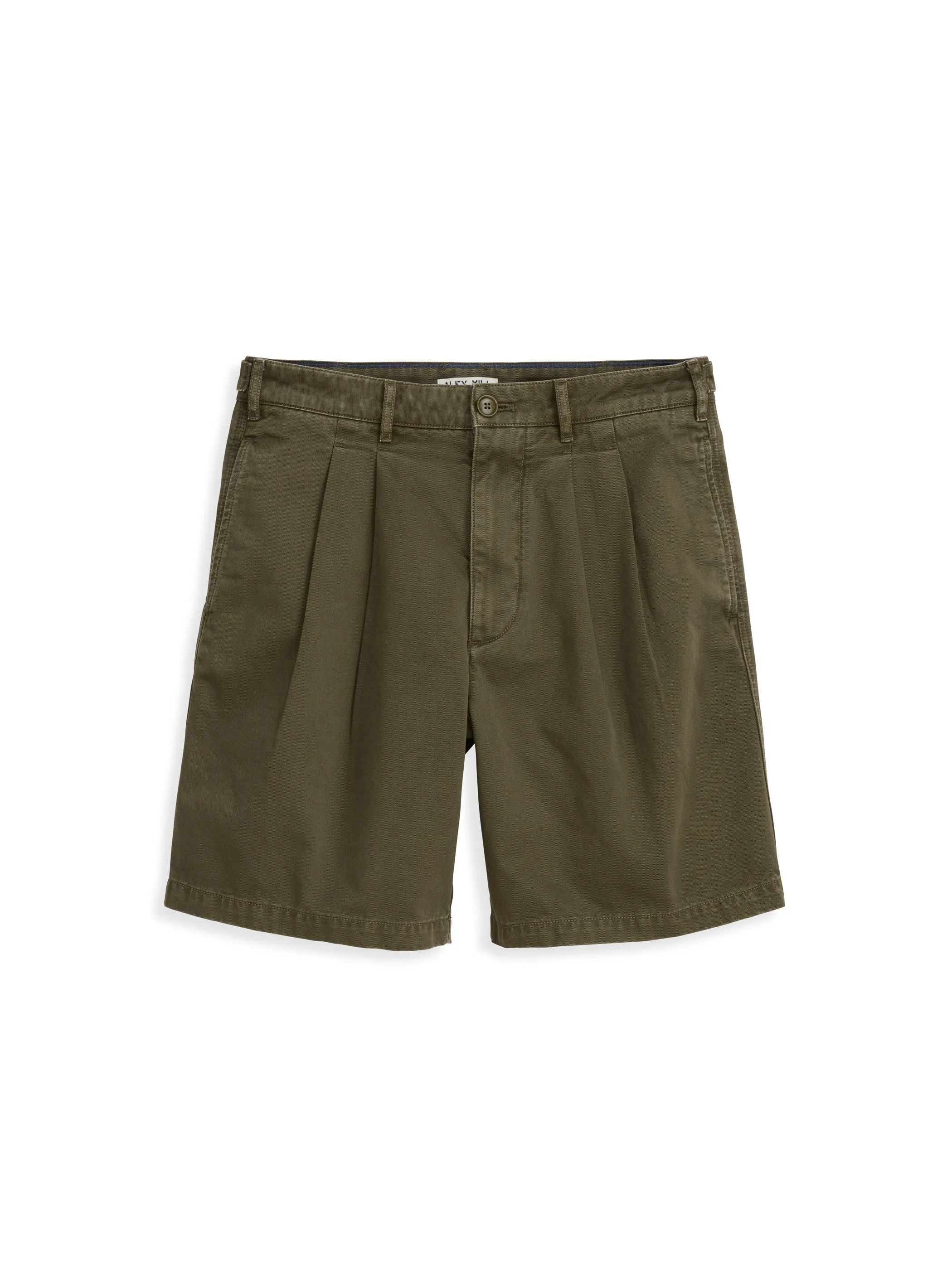 Standard Pleated Short In Chino sold by Alex Mill