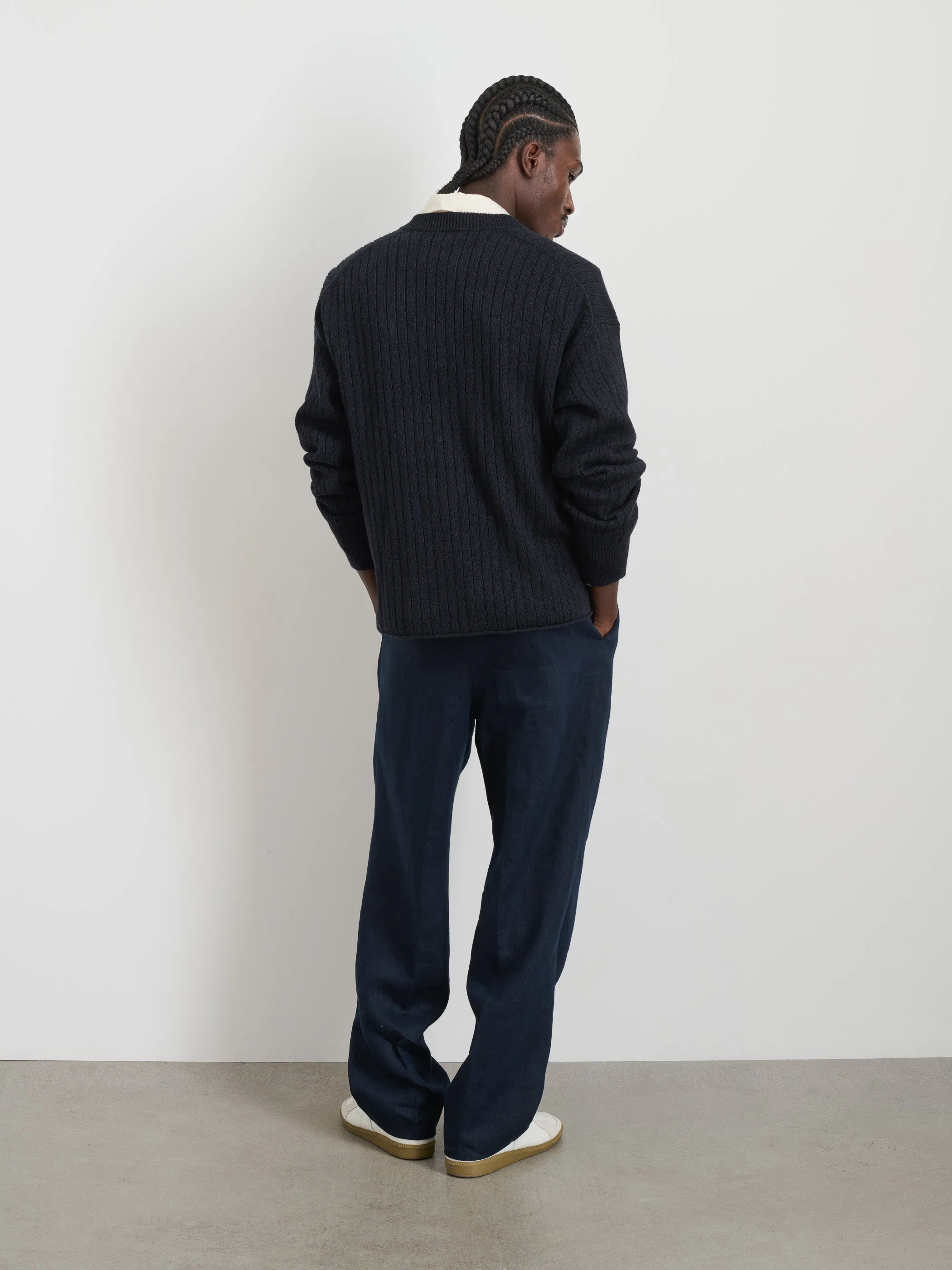 Sawyer Ribbed Henley Sweater sold by Alex Mill product image thumbnail 5