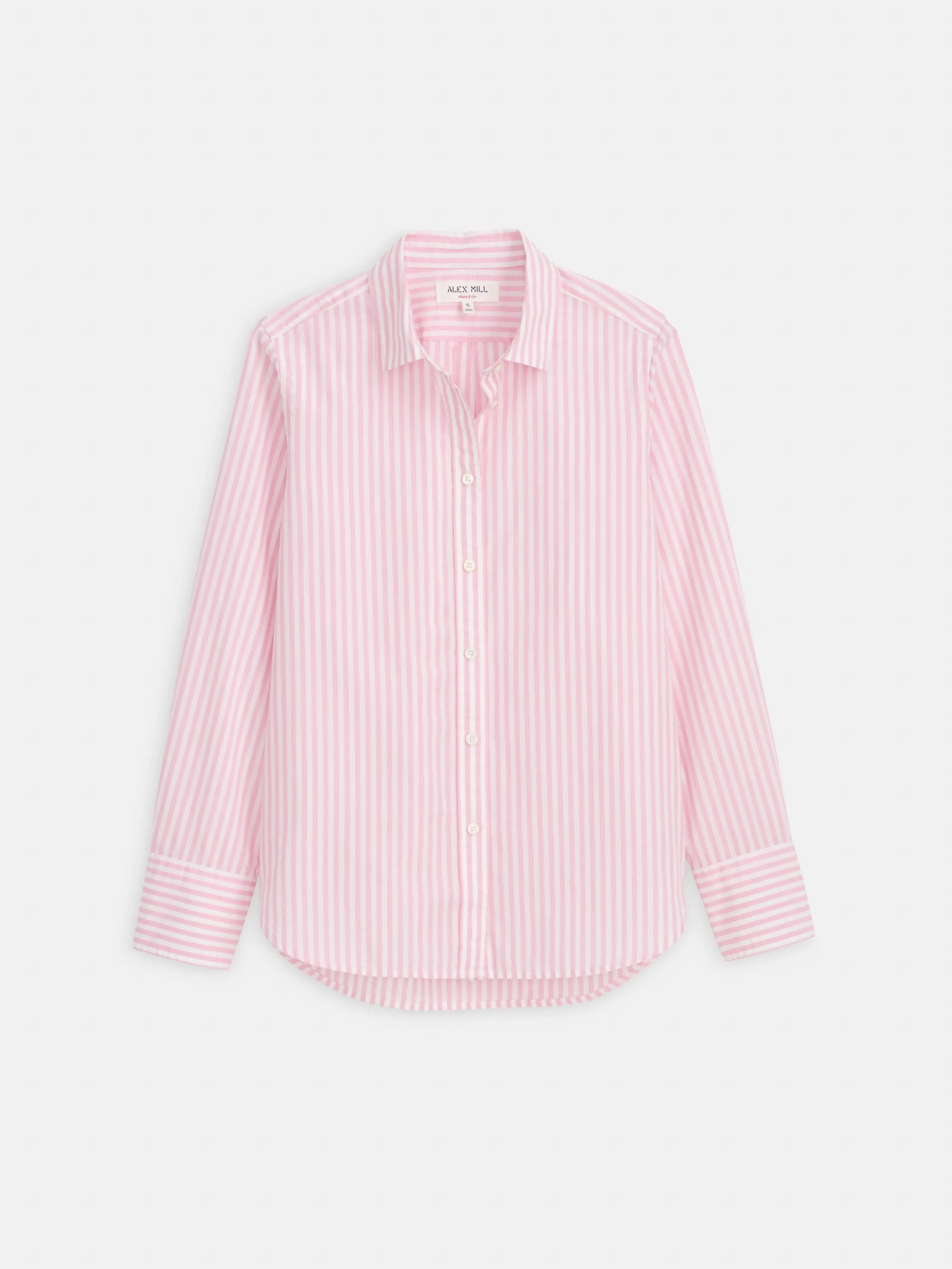 Val Shirt in Striped Poplin sold by Alex Mill