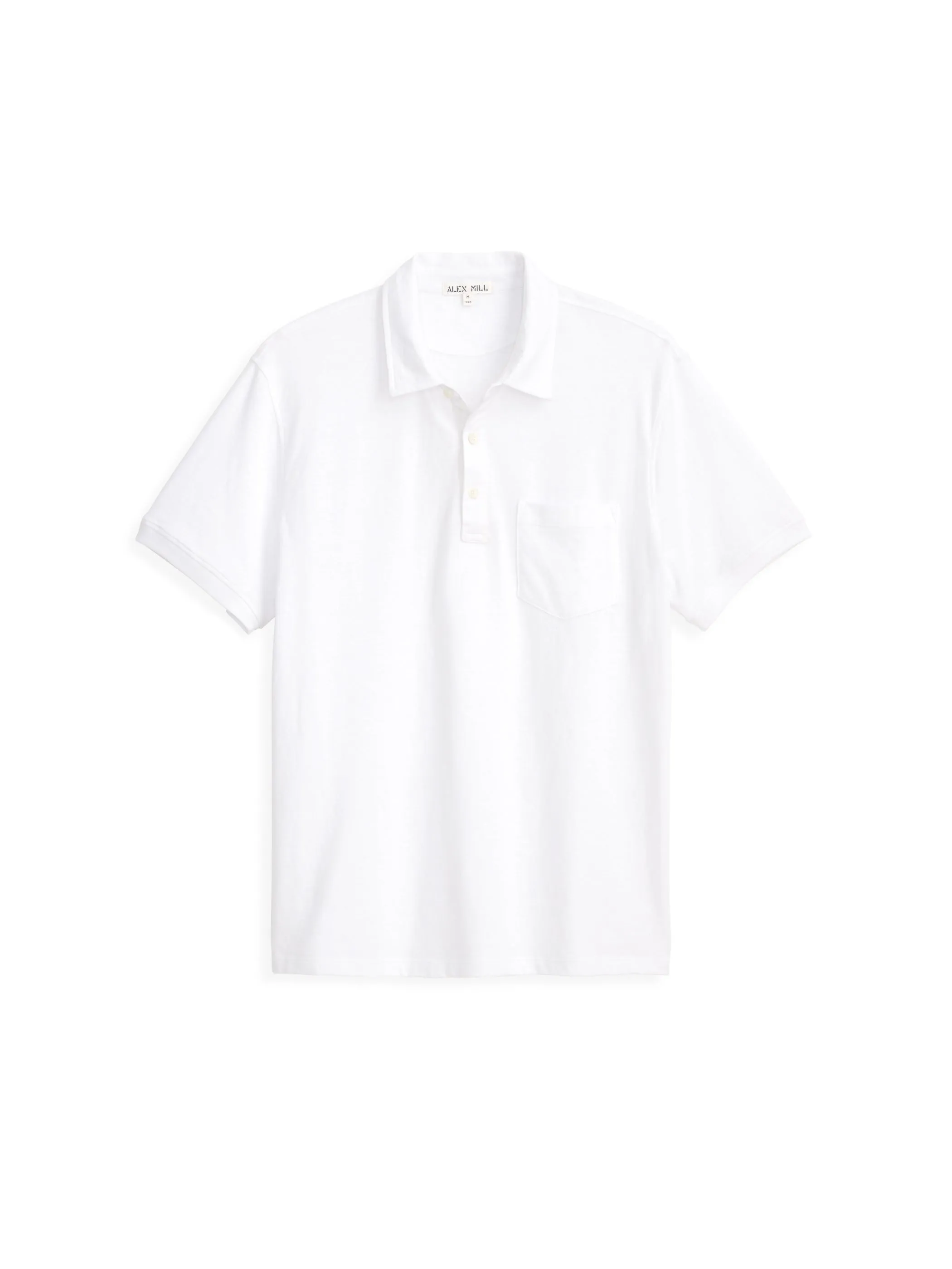 Standard Polo in Slub Cotton sold by Alex Mill