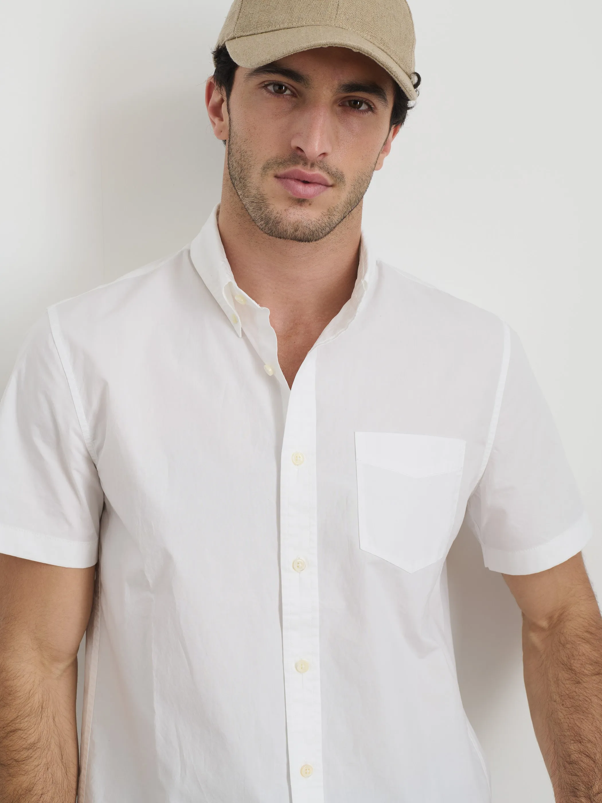 Short Sleeve Mill Shirt in Cotton sold by Alex Mill product image thumbnail 2