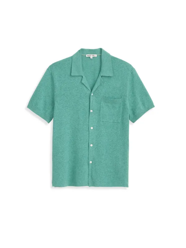 Aldrich Knit Shirt in Hemp Cotton sold by Alex Mill