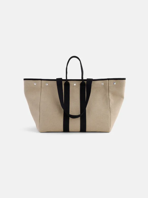 The Perfect Weekend Tote in Hemp Canvas sold by Alex Mill