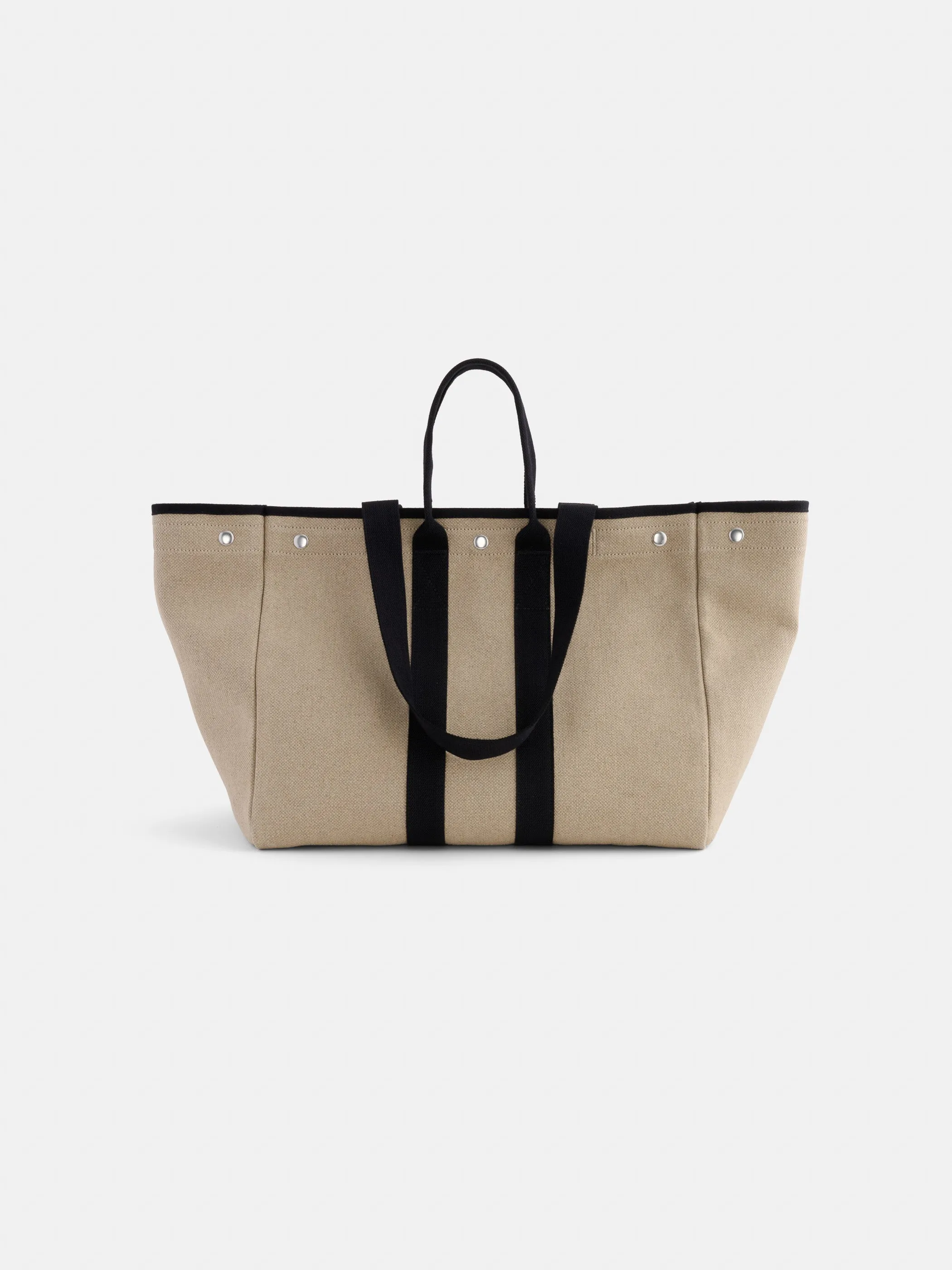 The Perfect Weekend Tote in Hemp Canvas sold by Alex Mill