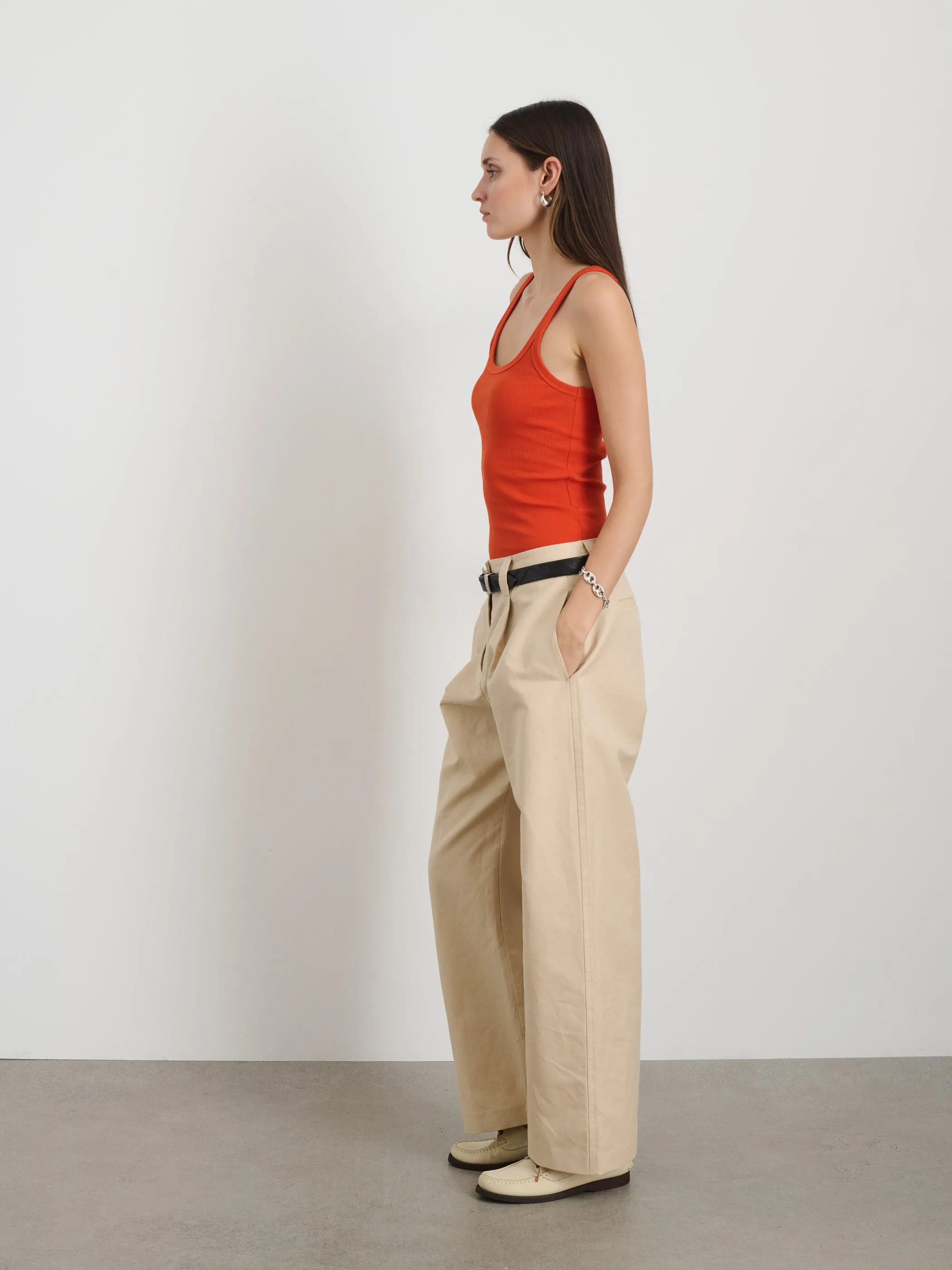 365 Ribbed Tank sold by Alex Mill product image thumbnail 4