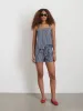 Montauk Striped Tank In Cotton sold by Alex Mill