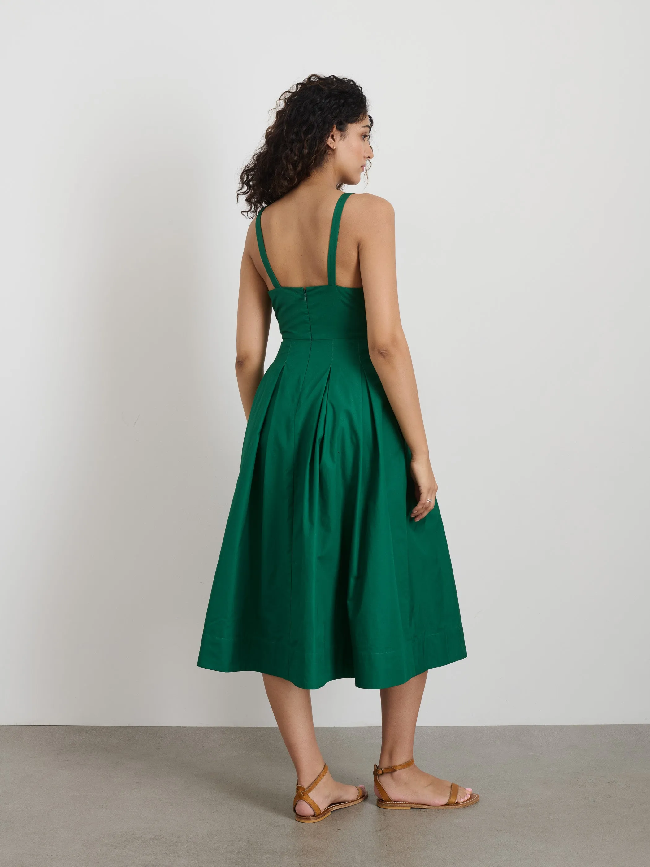 Abby Dress In Cotton Poplin sold by Alex Mill product image thumbnail 5