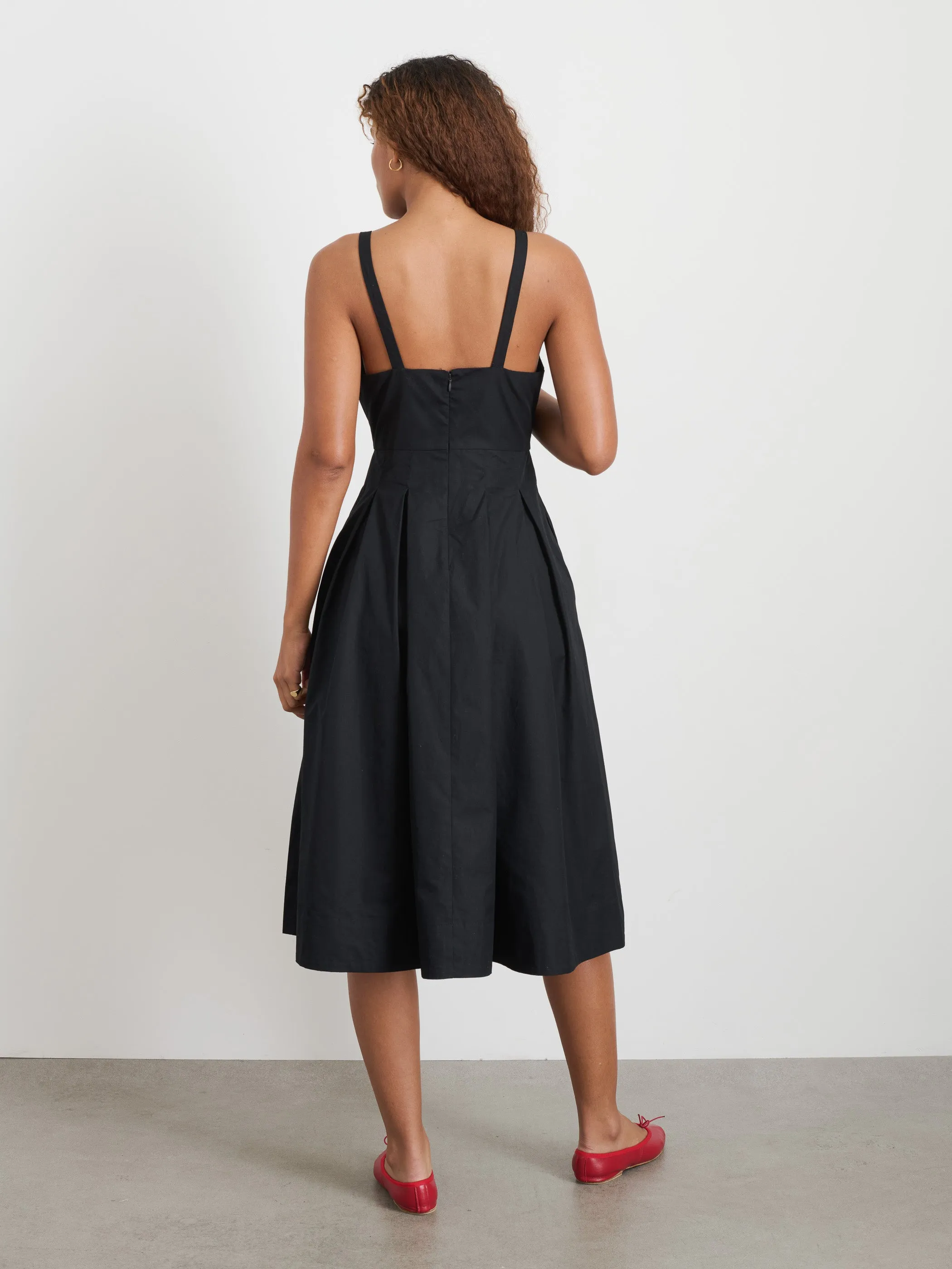 Abby Dress In Cotton Poplin sold by Alex Mill product image thumbnail 5
