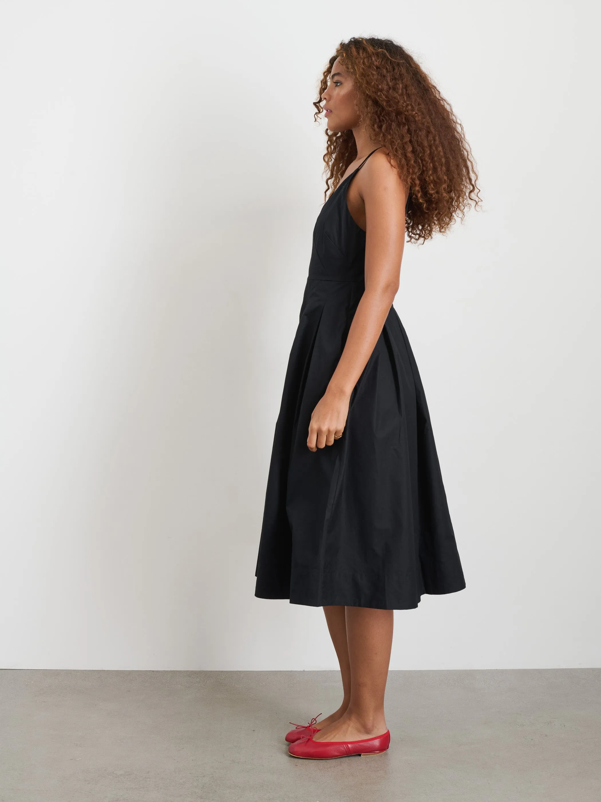 Abby Dress In Cotton Poplin sold by Alex Mill product image thumbnail 4