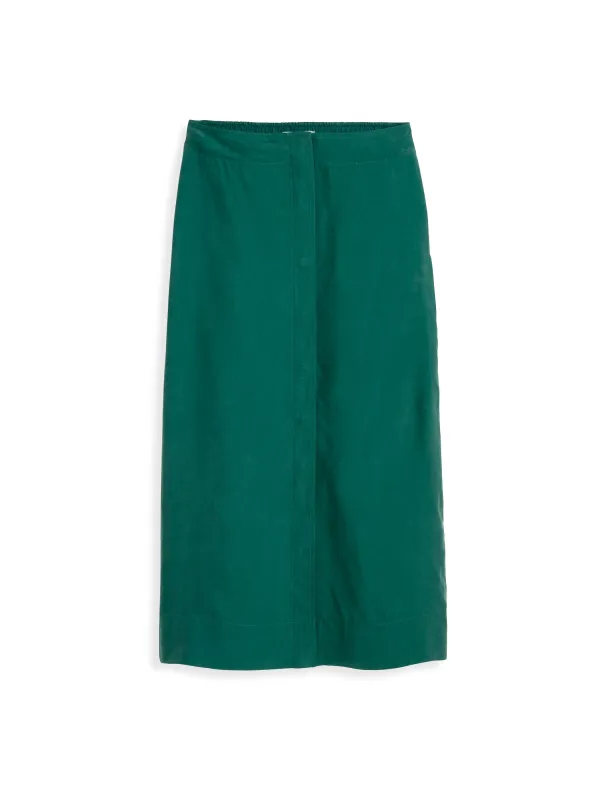 Mia Skirt In Cupro sold by Alex Mill