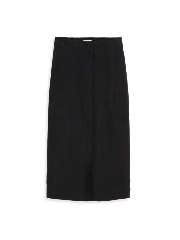 Mia Skirt In Cupro sold by Alex Mill