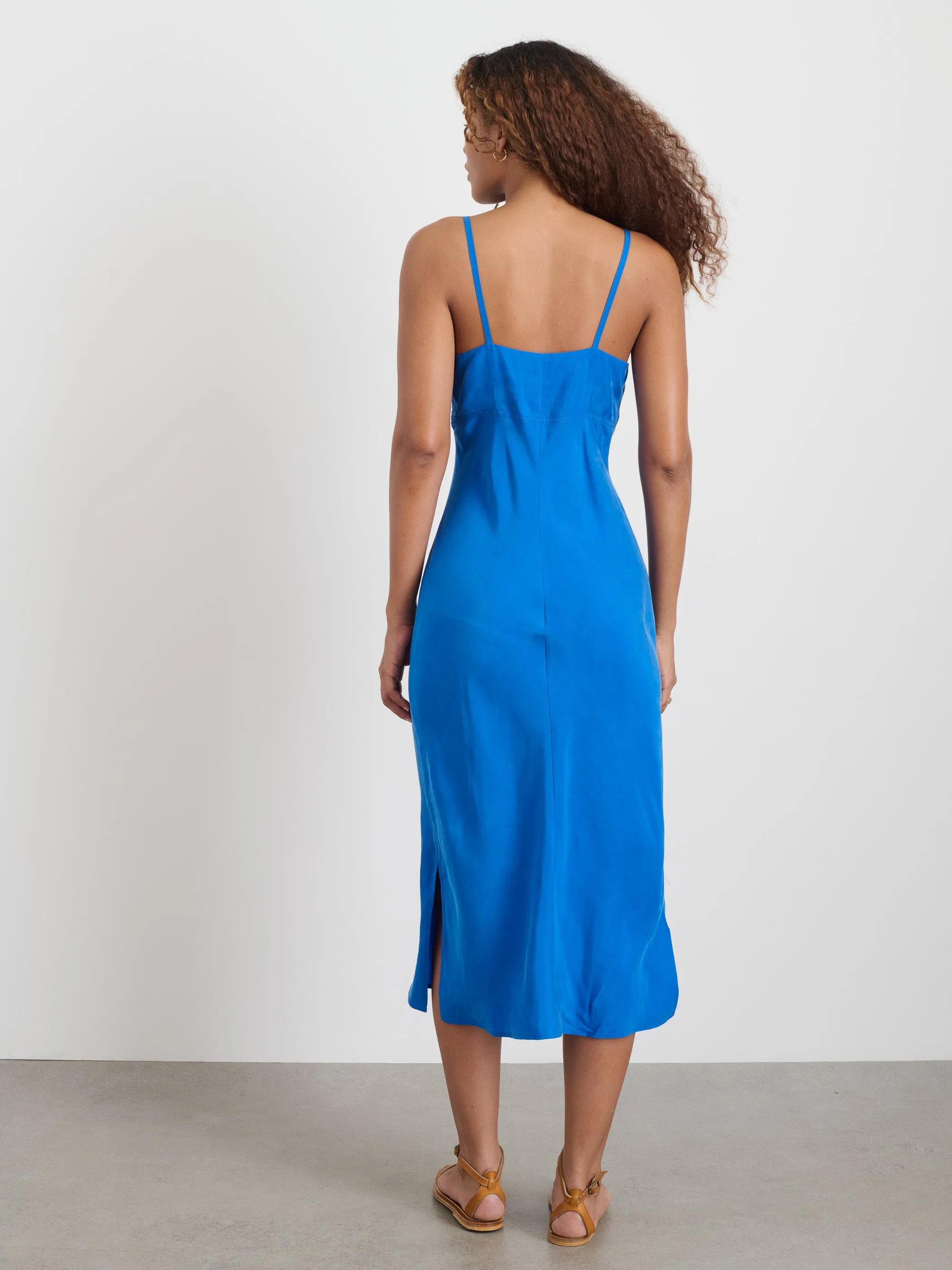 Carly Cami Dress In Cupro sold by Alex Mill product image thumbnail 5