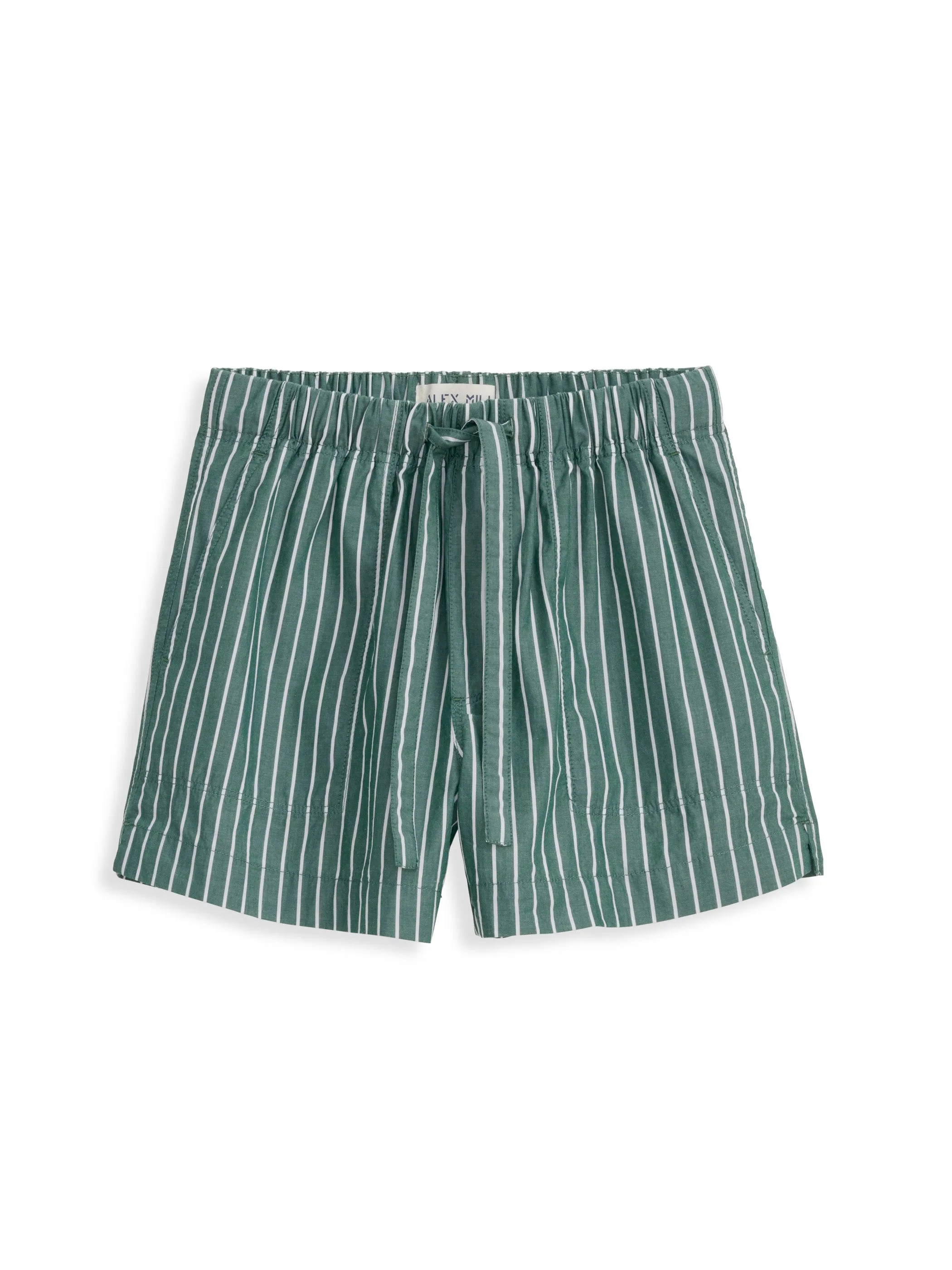 Montauk Short In Striped Cotton sold by Alex Mill