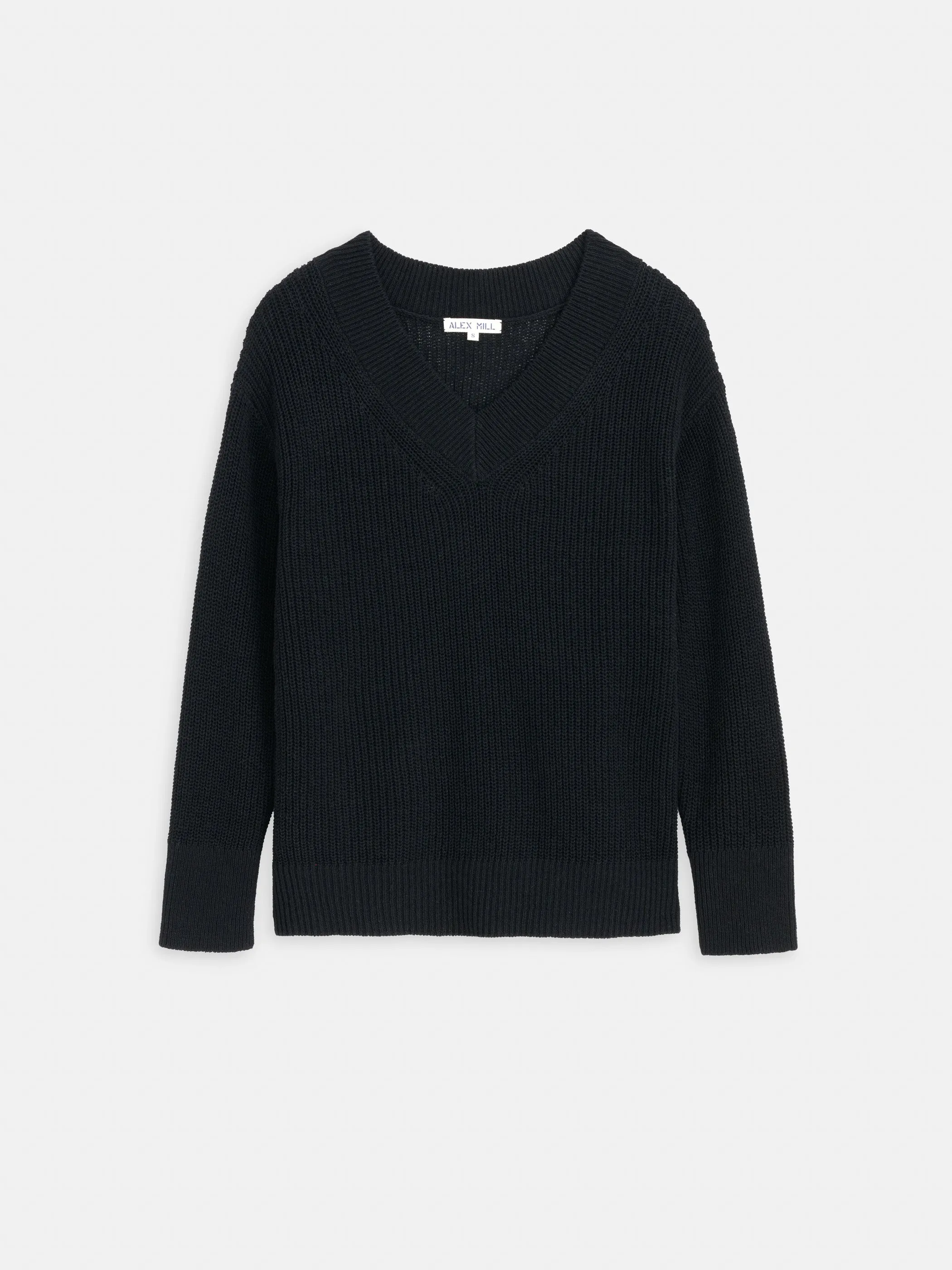 Arielle V Neck Sweater In Cotton Linen sold by Alex Mill