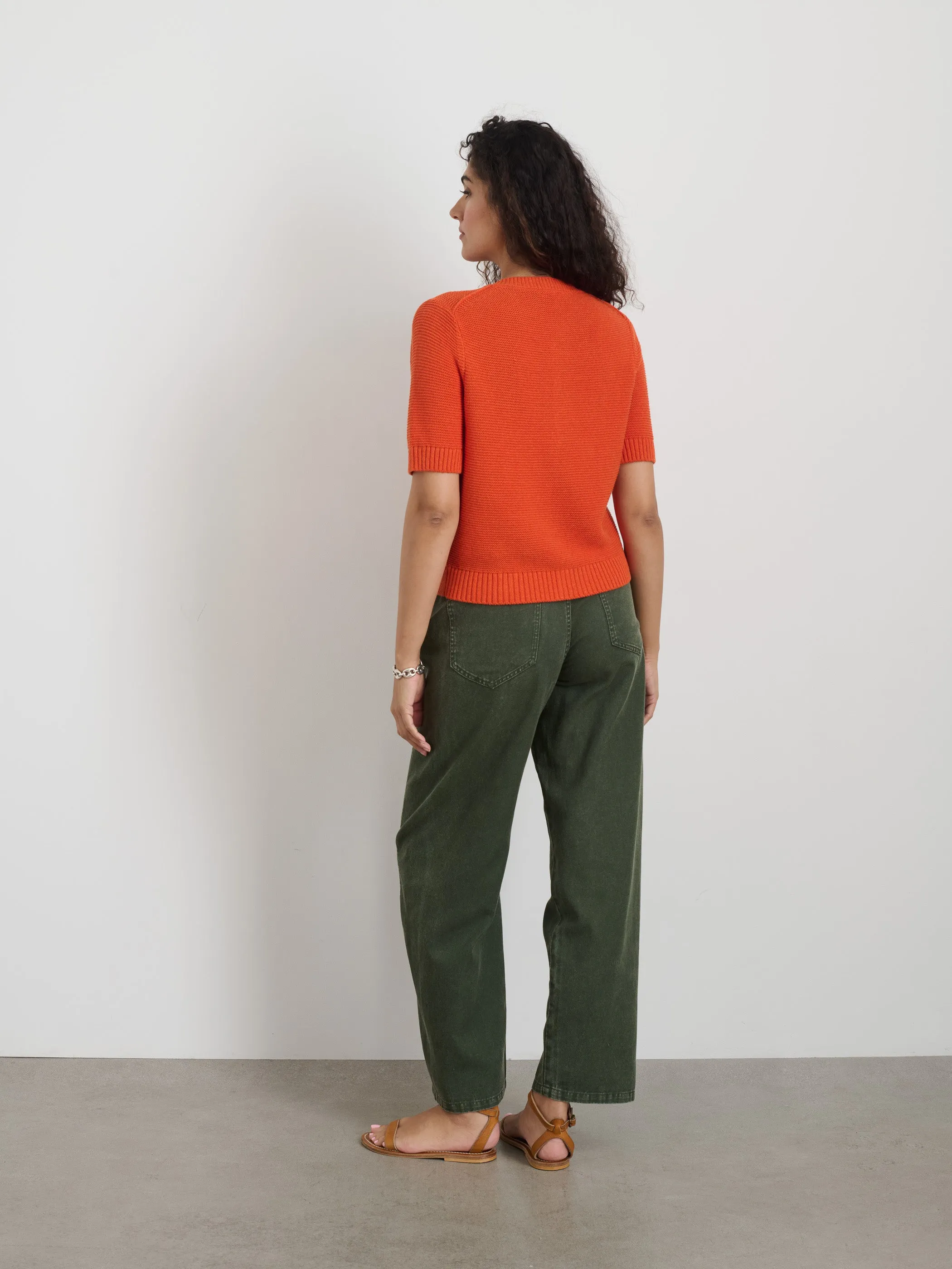 Elle Sweater In Cotton Linen sold by Alex Mill product image thumbnail 5