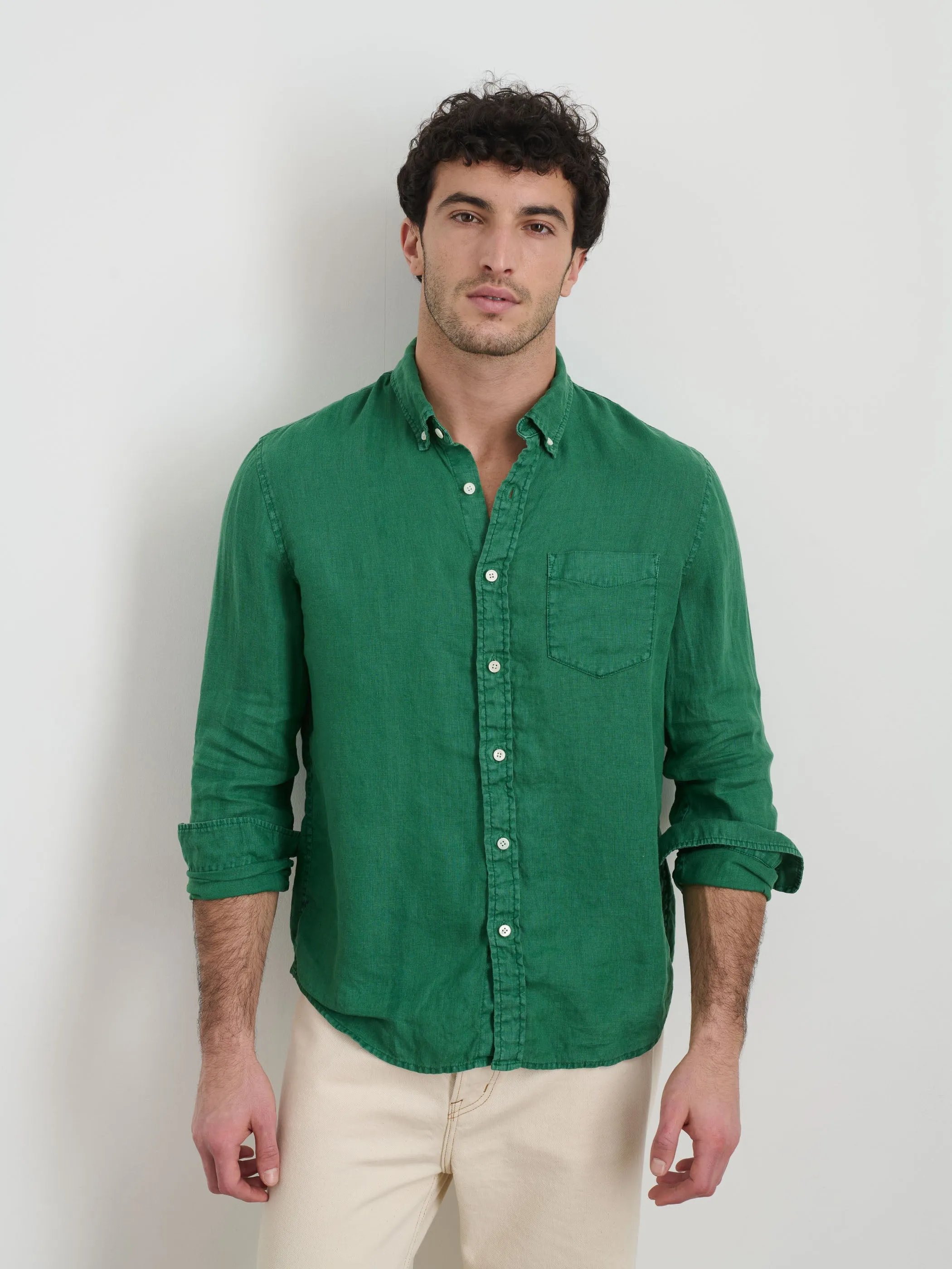 Mill Shirt in Linen sold by Alex Mill product image thumbnail 2