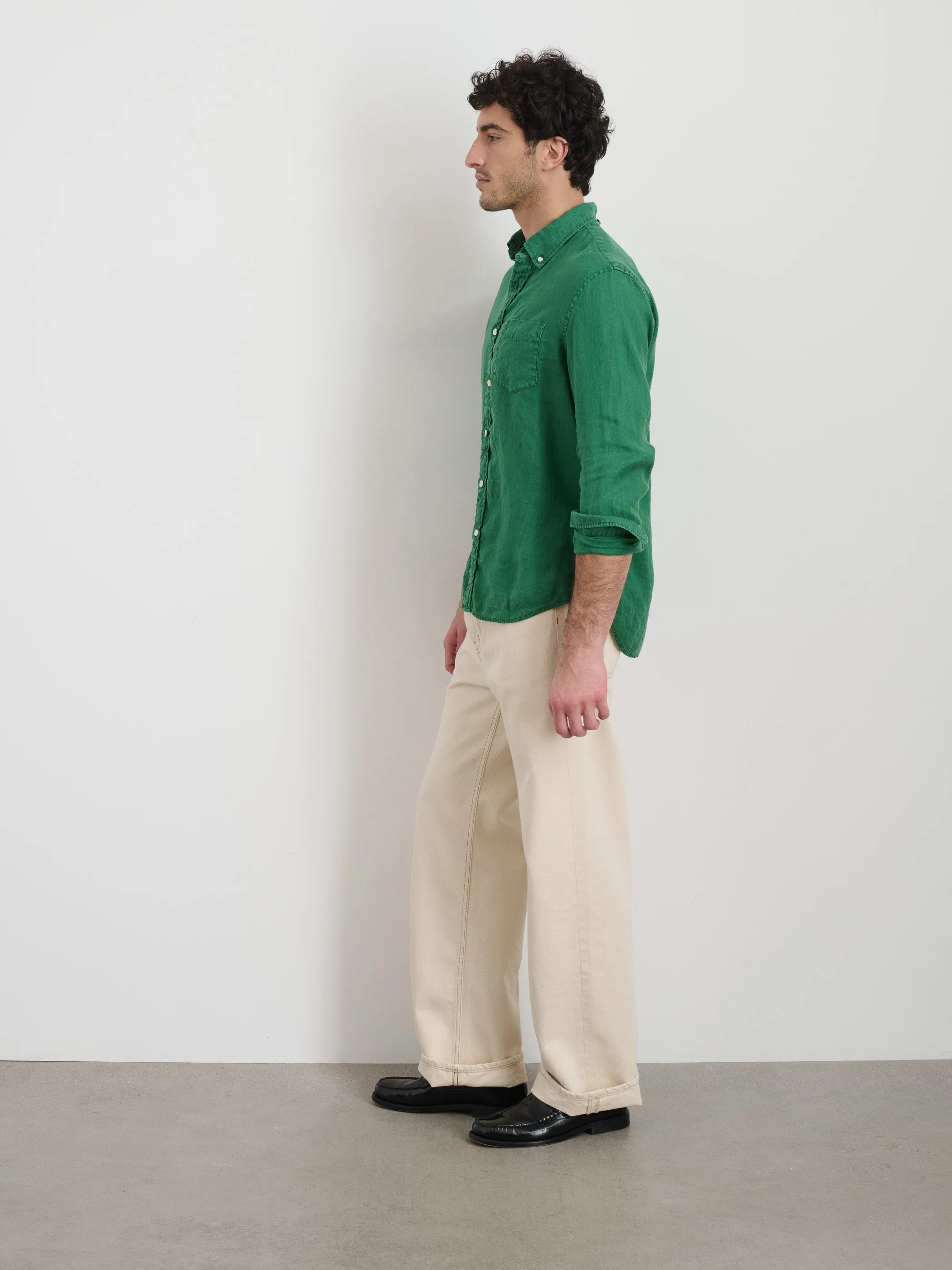 Mill Shirt in Linen sold by Alex Mill product image thumbnail 4