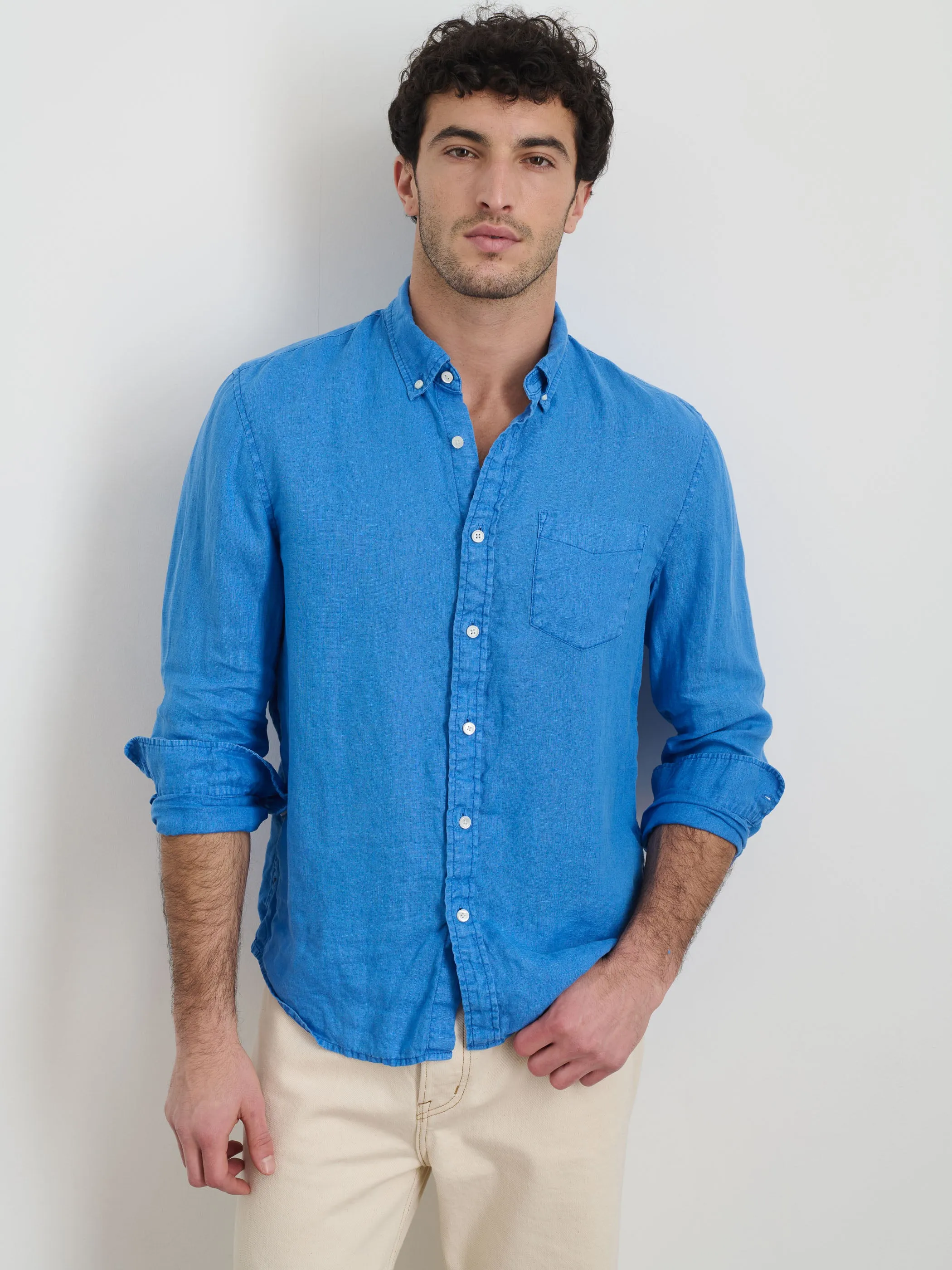 Mill Shirt in Linen sold by Alex Mill product image thumbnail 2