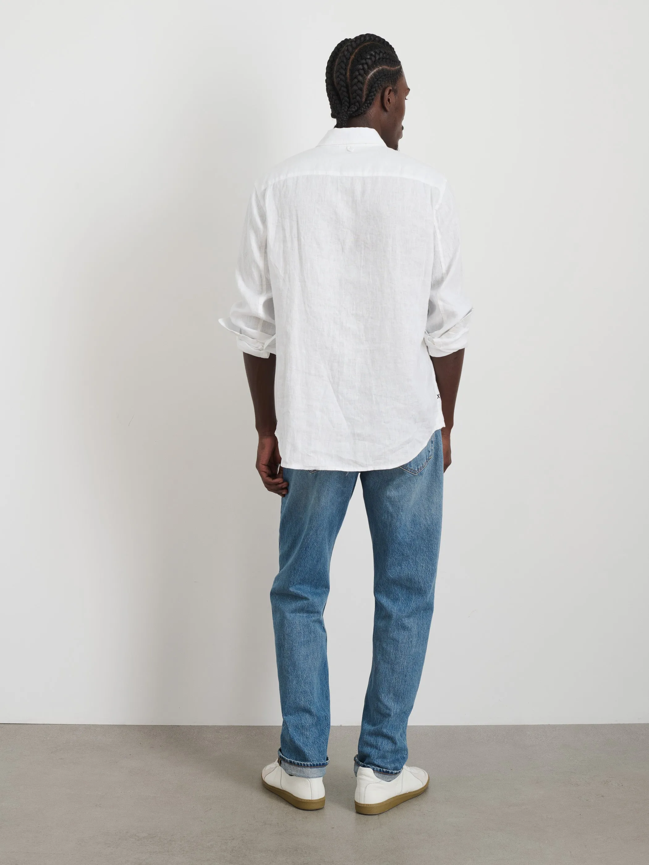 Mill Shirt In Linen sold by Alex Mill product image thumbnail 5