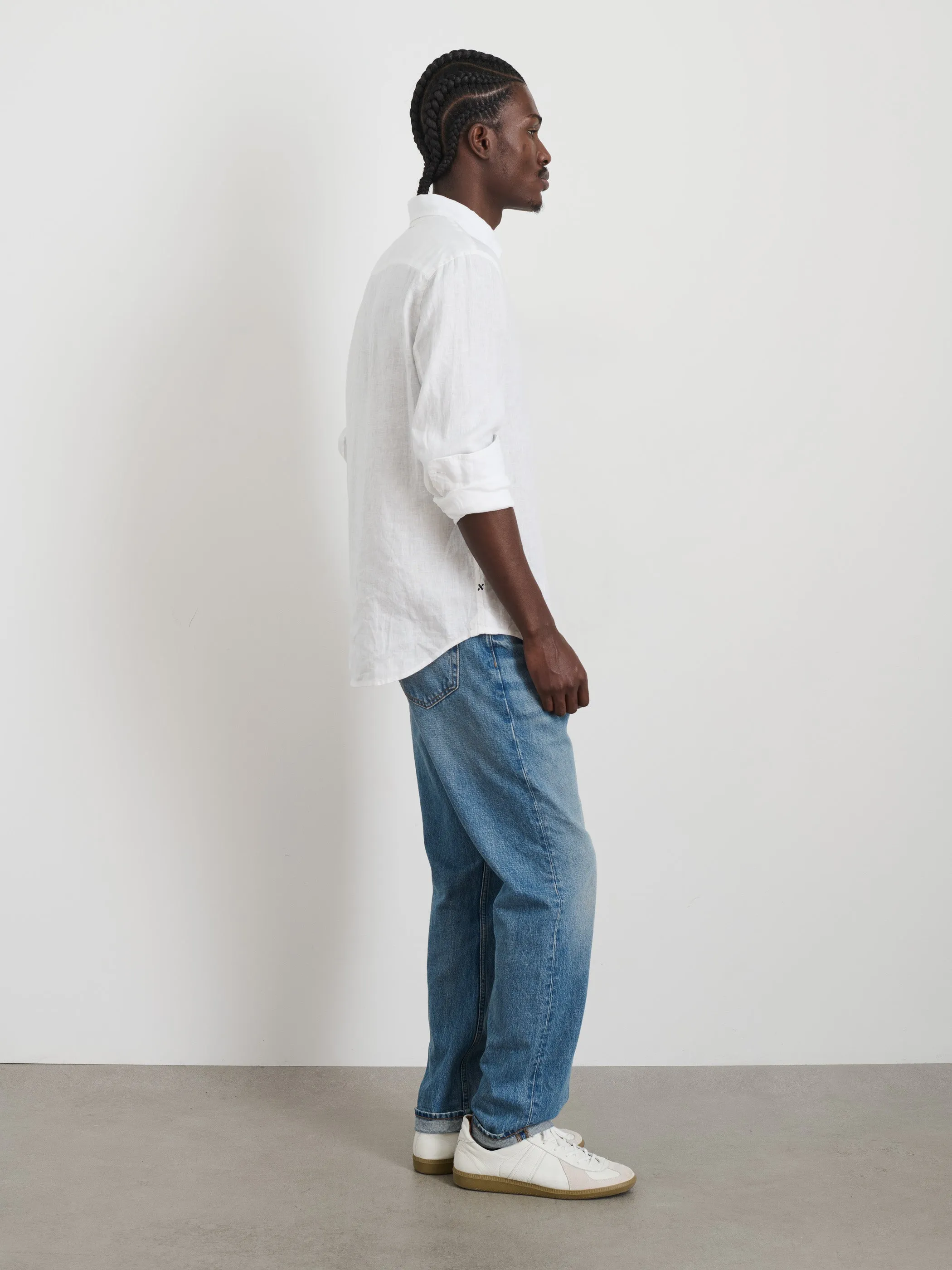 Mill Shirt In Linen sold by Alex Mill product image thumbnail 4