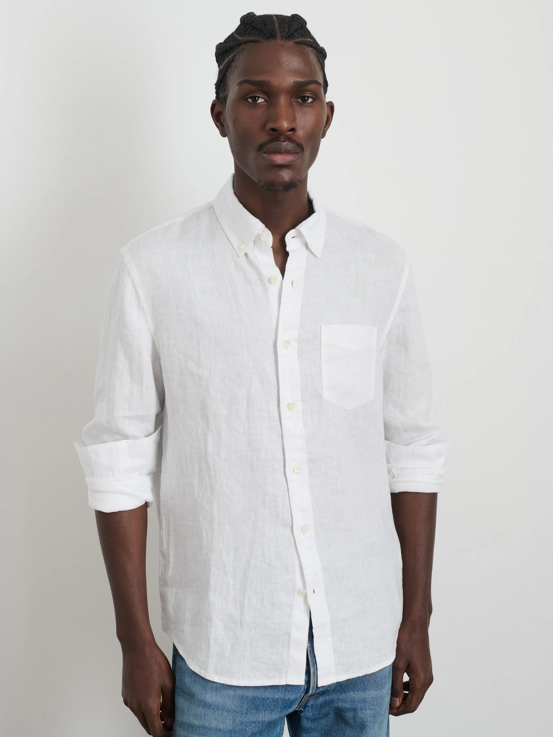 Mill Shirt In Linen sold by Alex Mill product image thumbnail 2