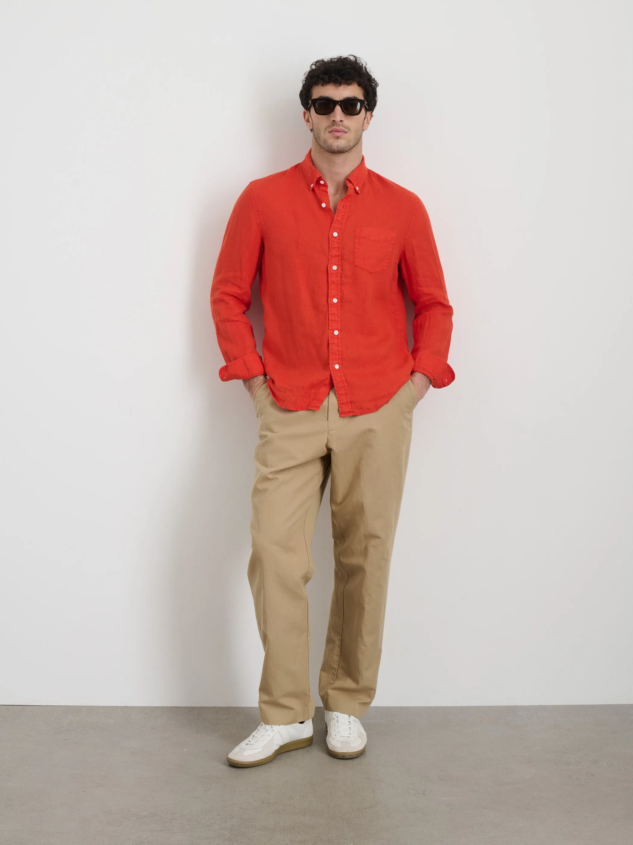 Mill Shirt in Linen sold by Alex Mill product image thumbnail 3