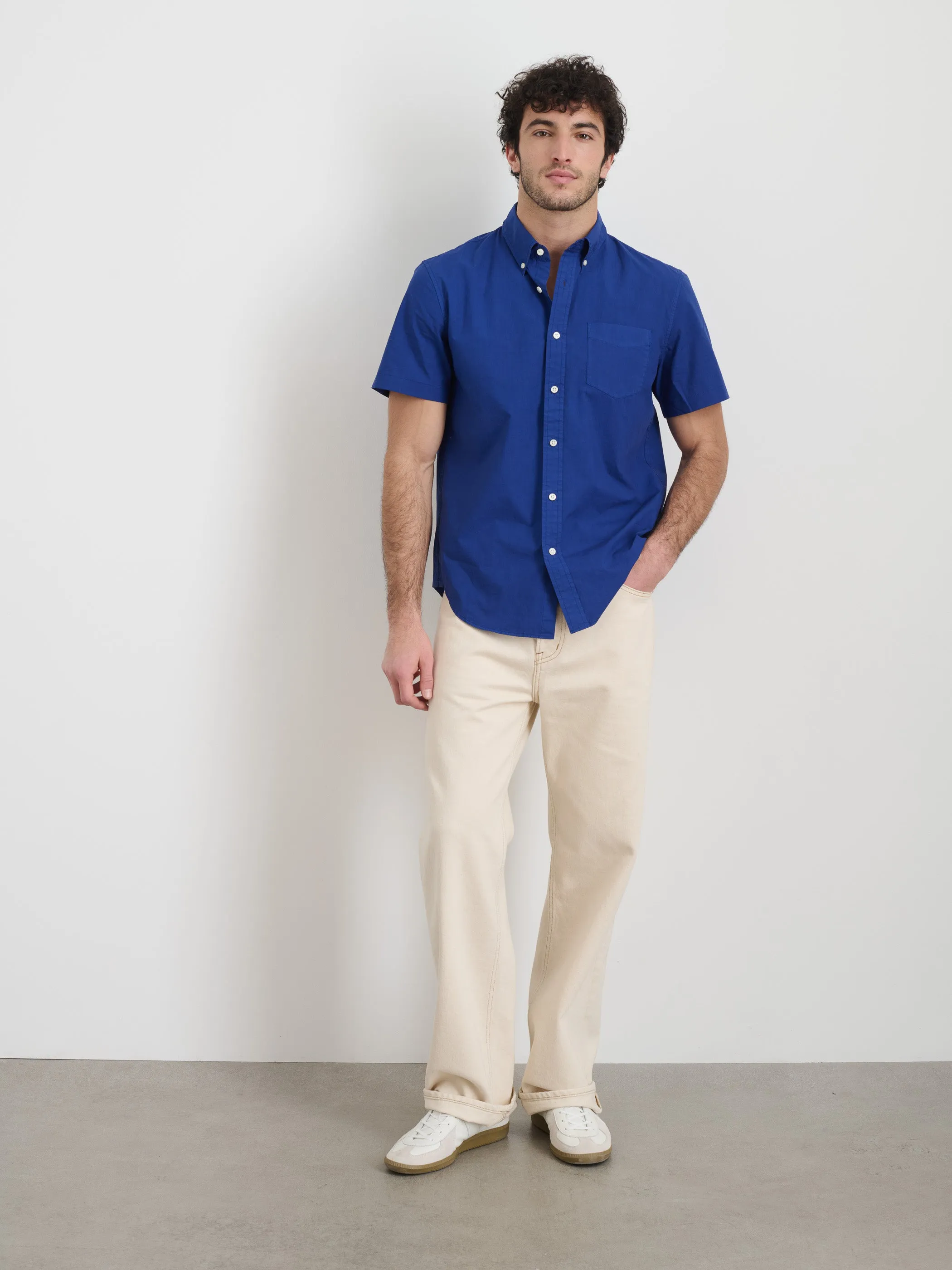 Short Sleeve Mill Shirt in Cotton sold by Alex Mill product image thumbnail 3