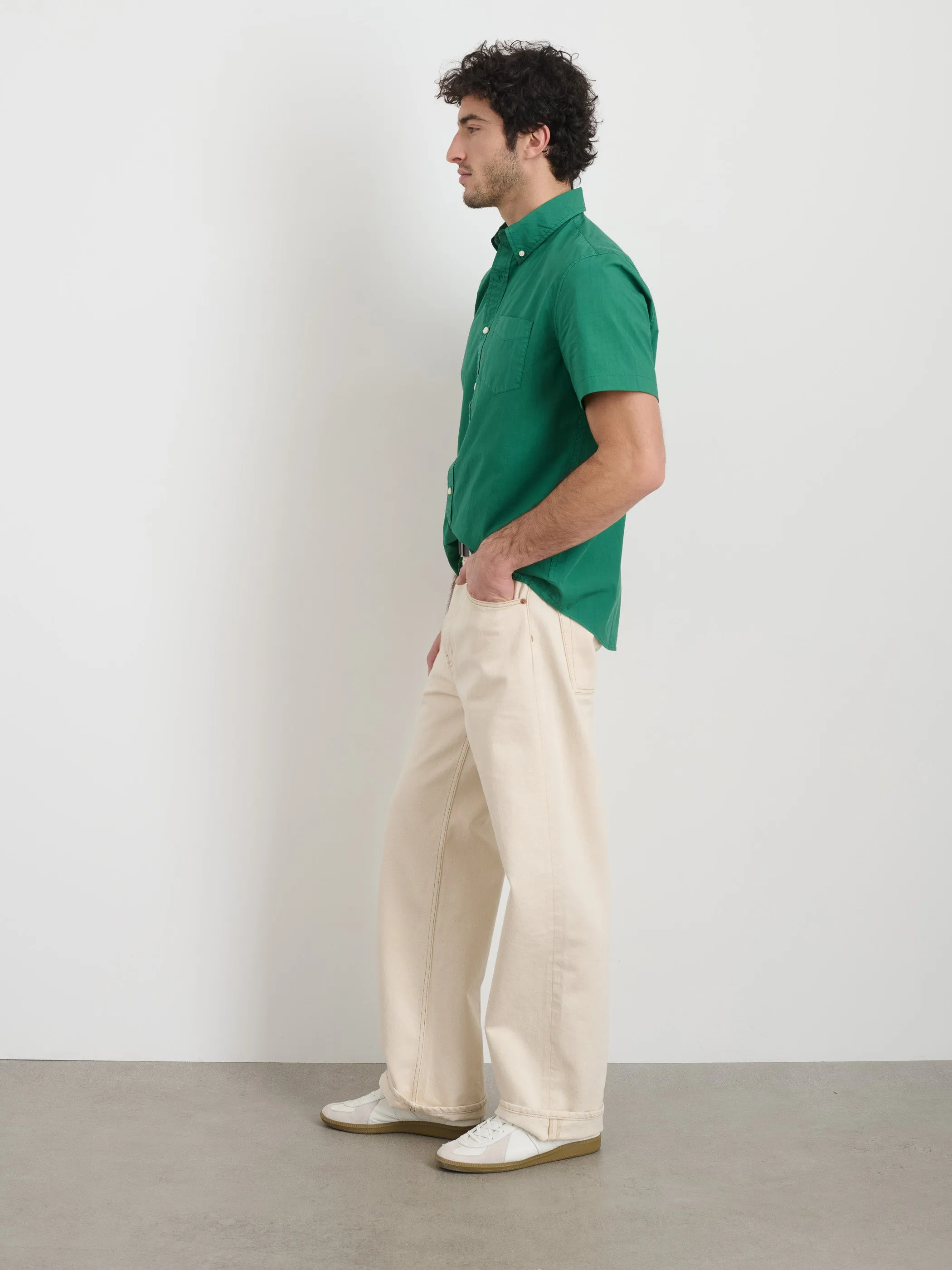 Short Sleeve Mill Shirt in Cotton sold by Alex Mill product image thumbnail 4