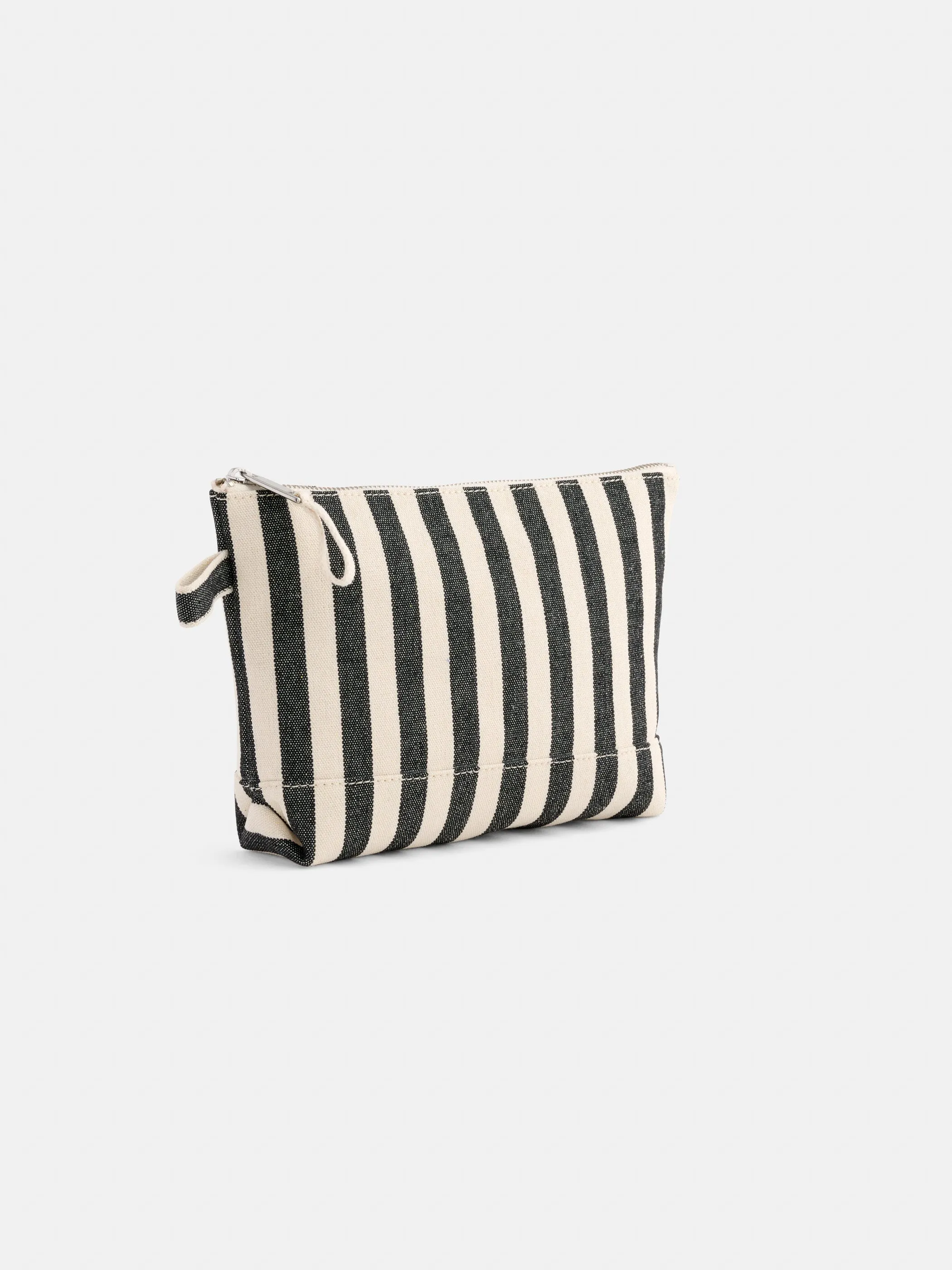 The Perfect Canvas Pouch in Black Stripe sold by Alex Mill product image thumbnail 2