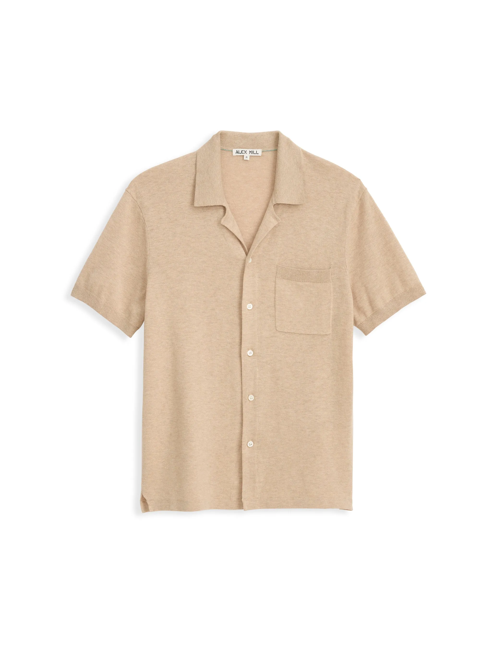 Aldrich Knit Shirt in Hemp Cotton sold by Alex Mill