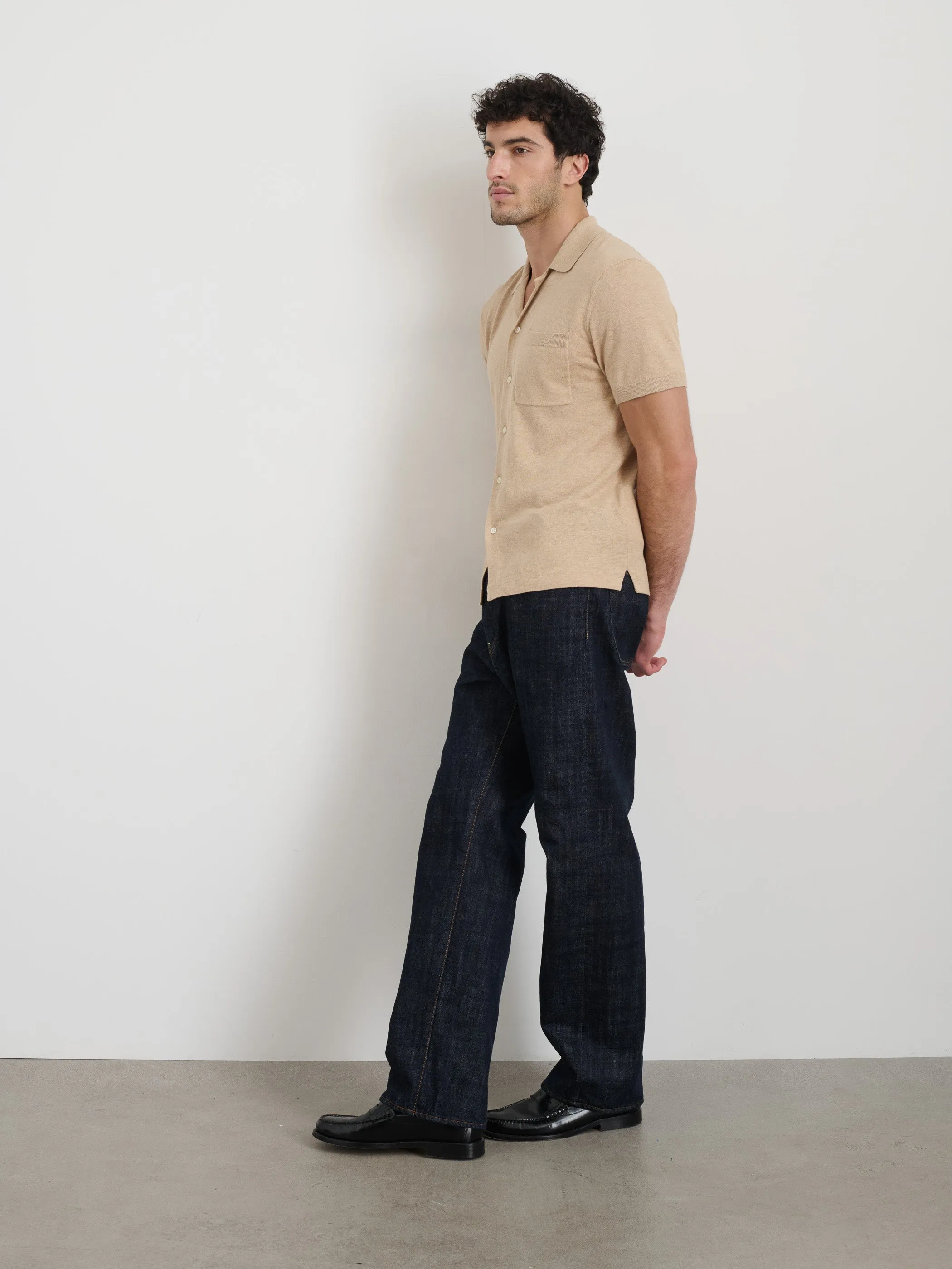 Aldrich Knit Shirt in Hemp Cotton sold by Alex Mill product image thumbnail 4