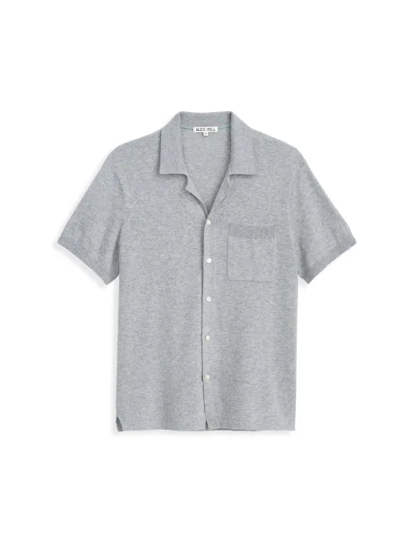 Aldrich Knit Shirt in Hemp Cotton sold by Alex Mill