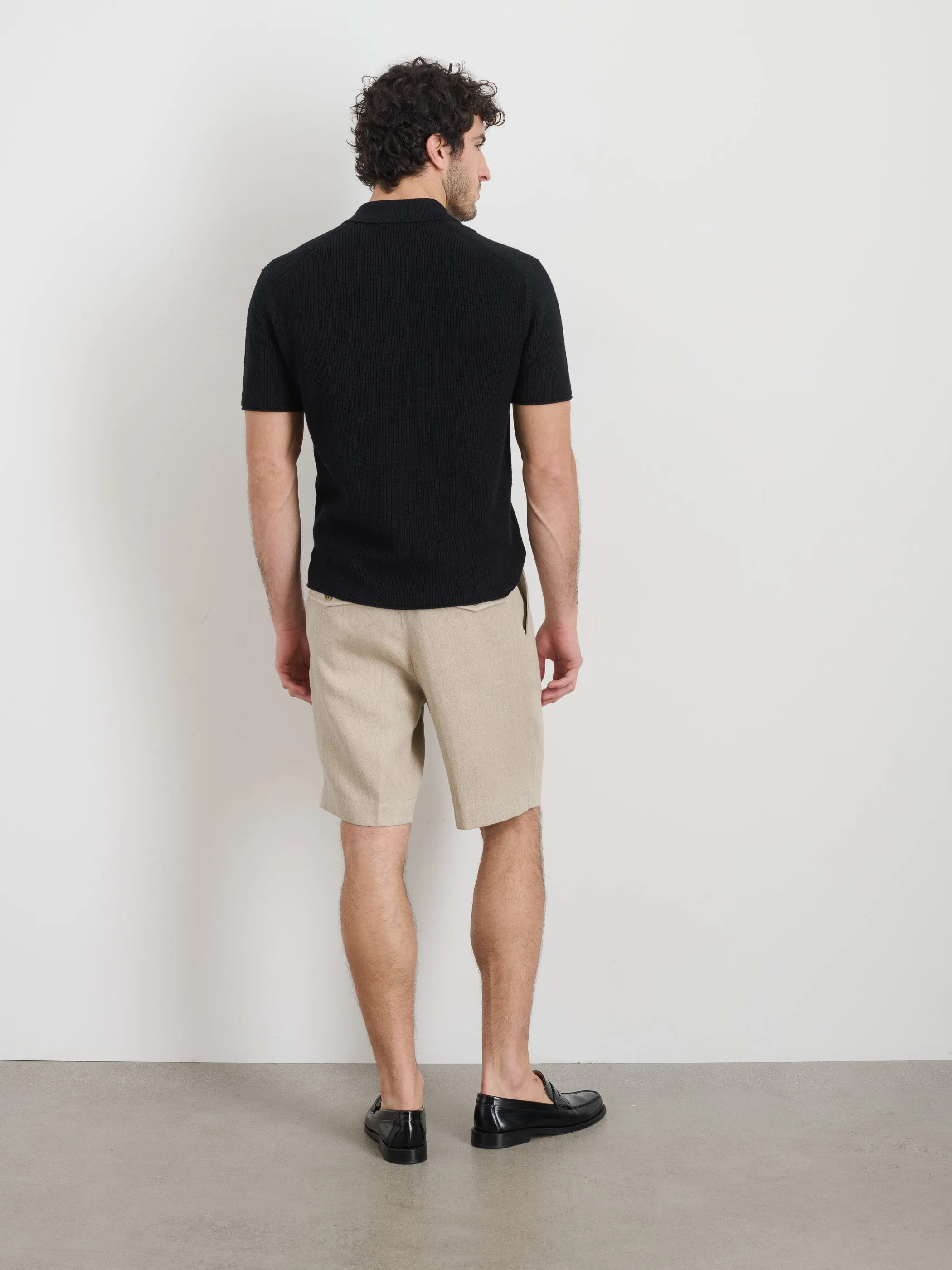 Eastwood Polo in Cotton Linen sold by Alex Mill product image thumbnail 5