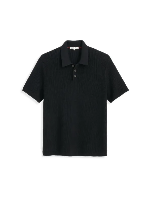 Eastwood Polo in Cotton Linen sold by Alex Mill