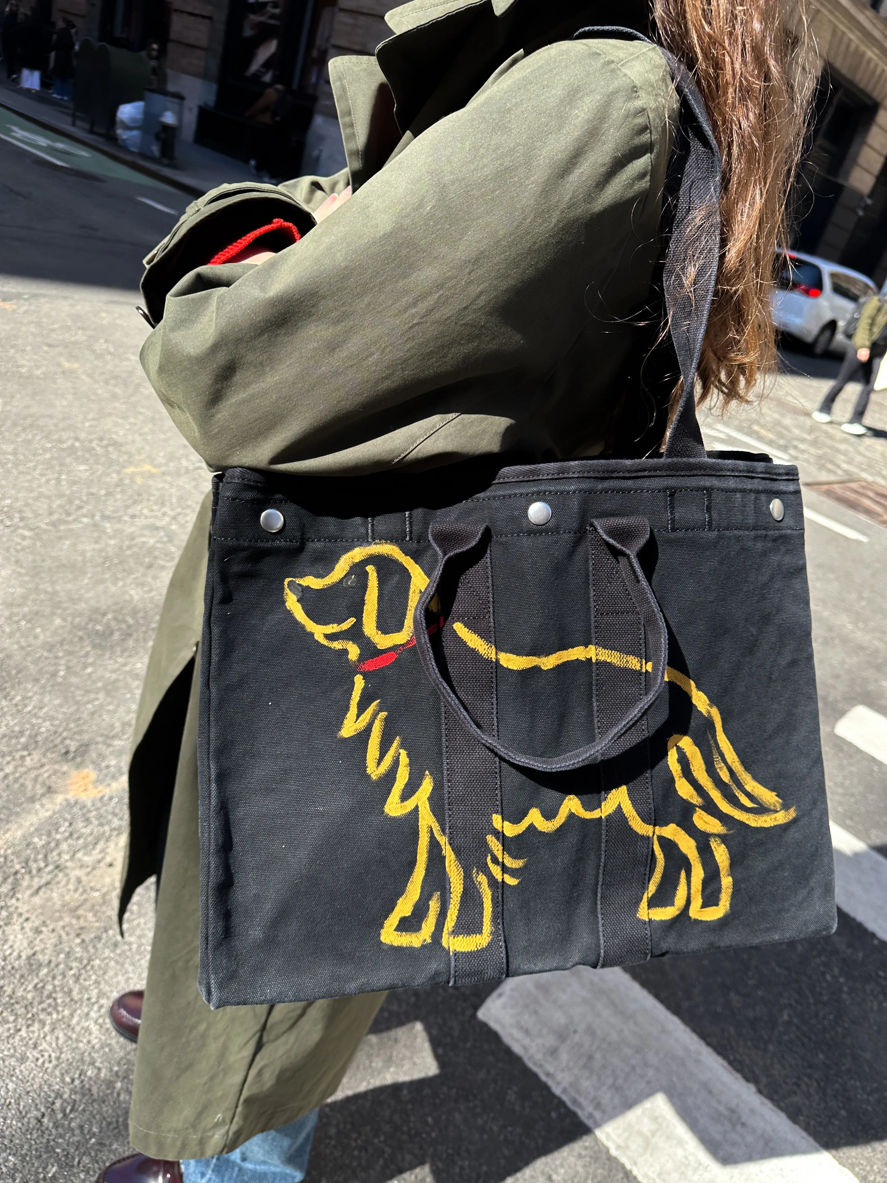 The Perfect Weekend Dog Tote sold by Alex Mill