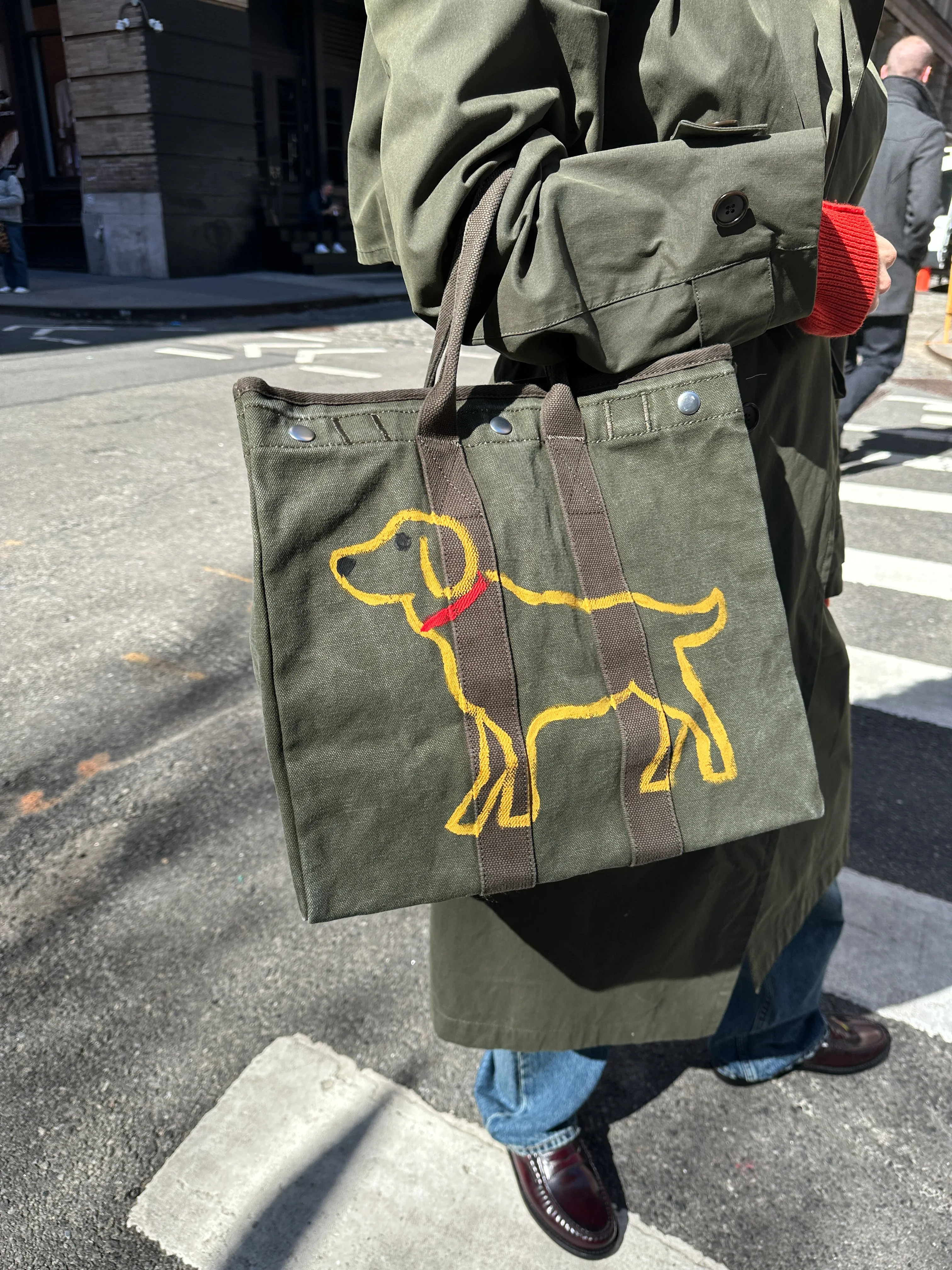 The Perfect Weekday Dog Tote sold by Alex Mill