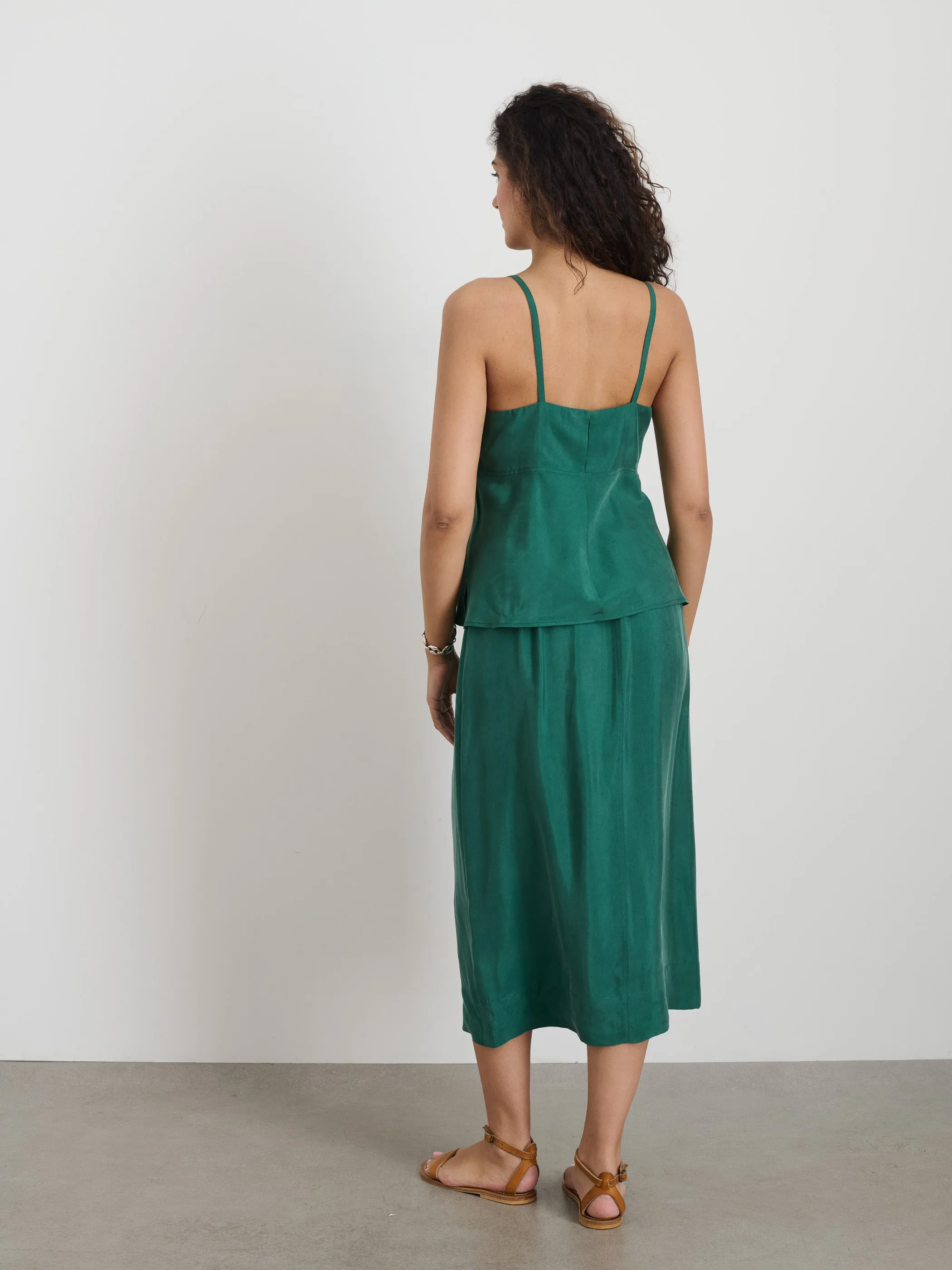 Mia Top In Cupro sold by Alex Mill product image thumbnail 5