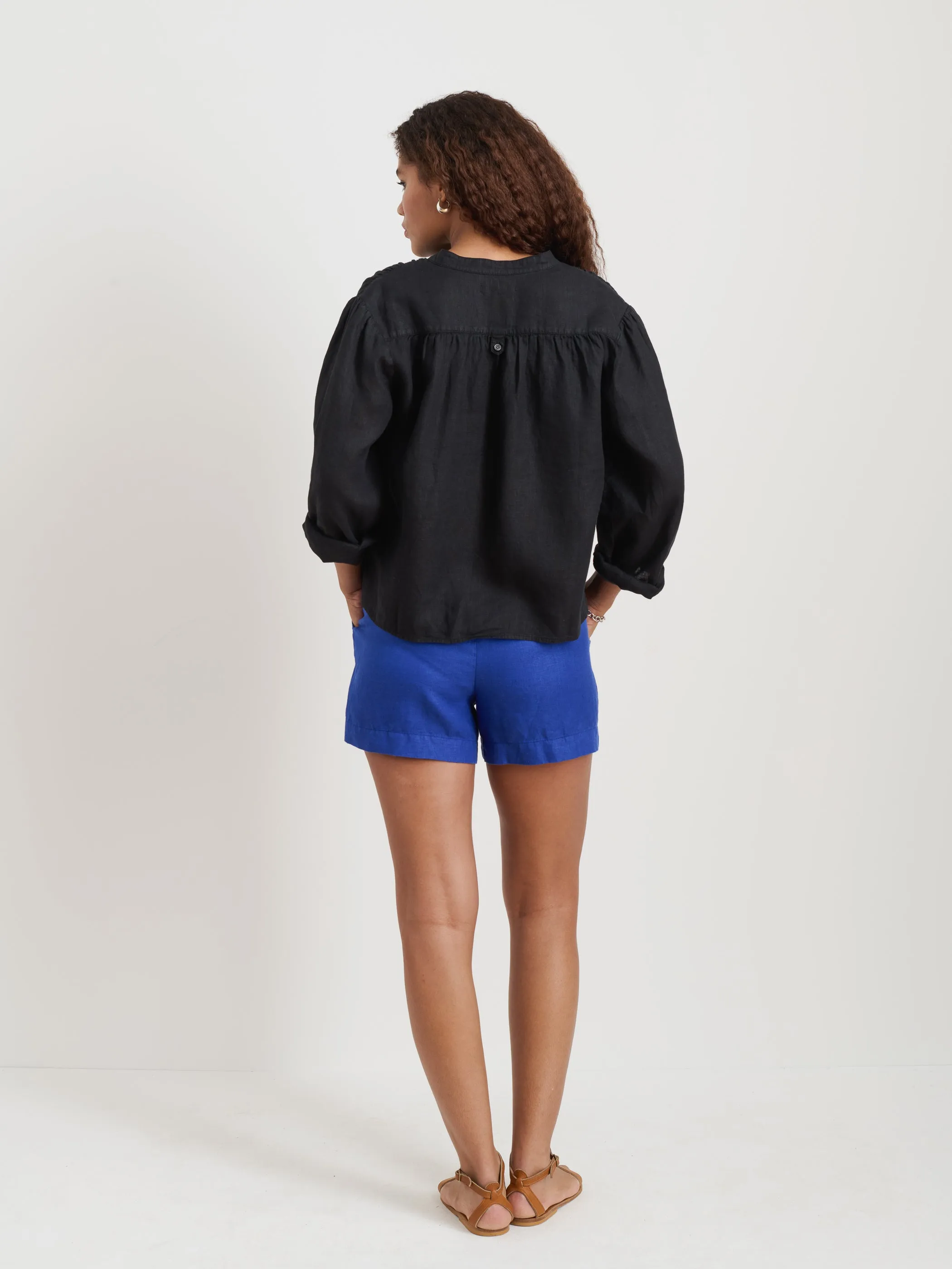 Ali Top In Linen sold by Alex Mill product image thumbnail 5