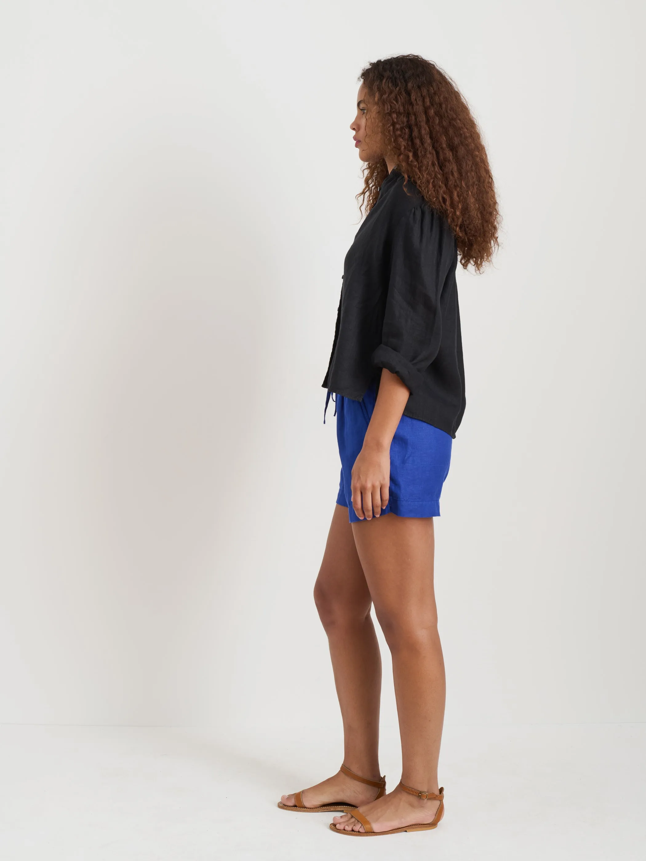 Ali Top In Linen sold by Alex Mill product image thumbnail 4