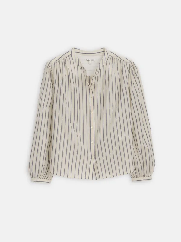 Ali Striped Top In Cotton Voile sold by Alex Mill