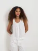 Sidney Top In Linen sold by Alex Mill