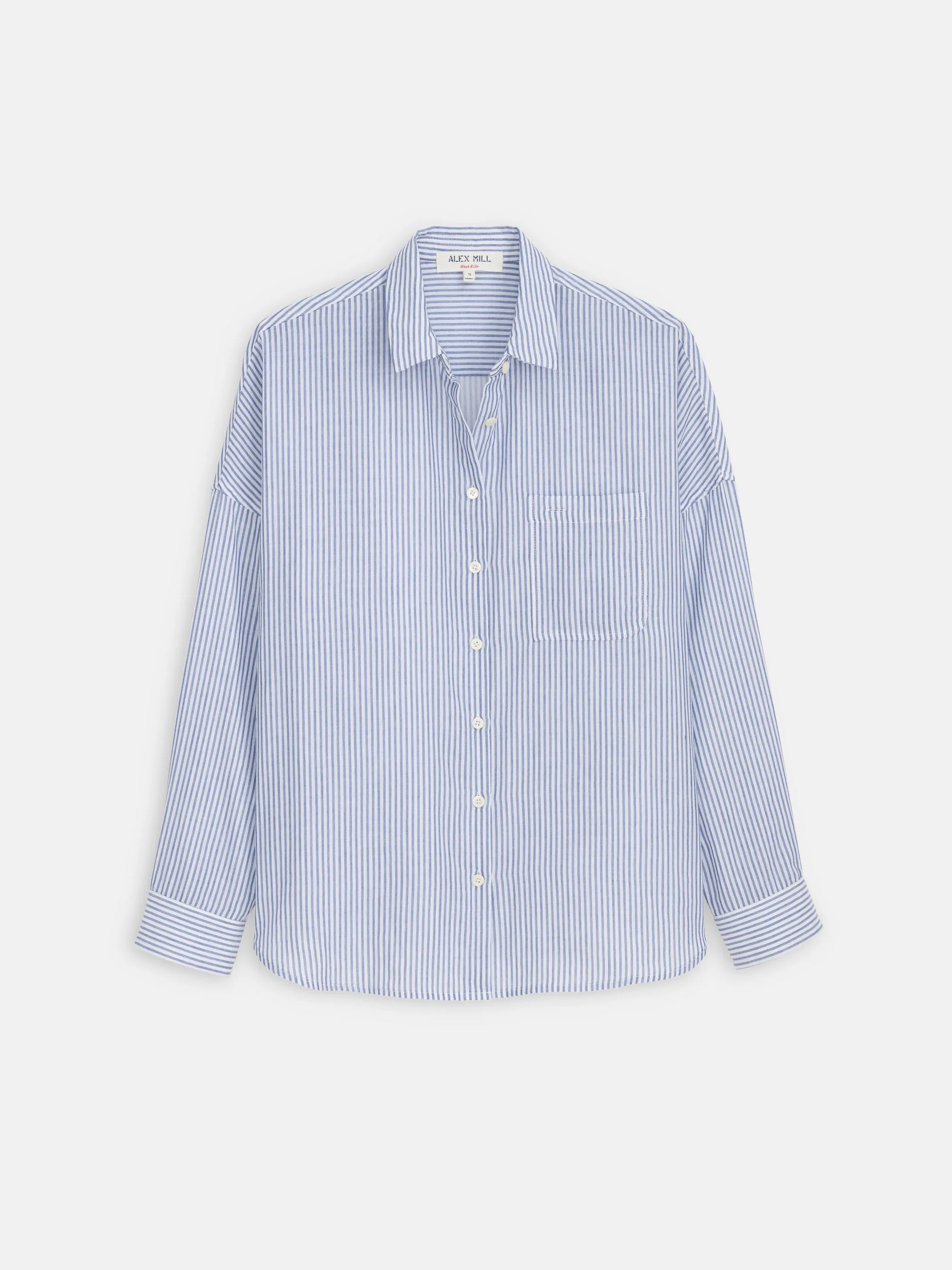 Jo Shirt In Double Gauze sold by Alex Mill