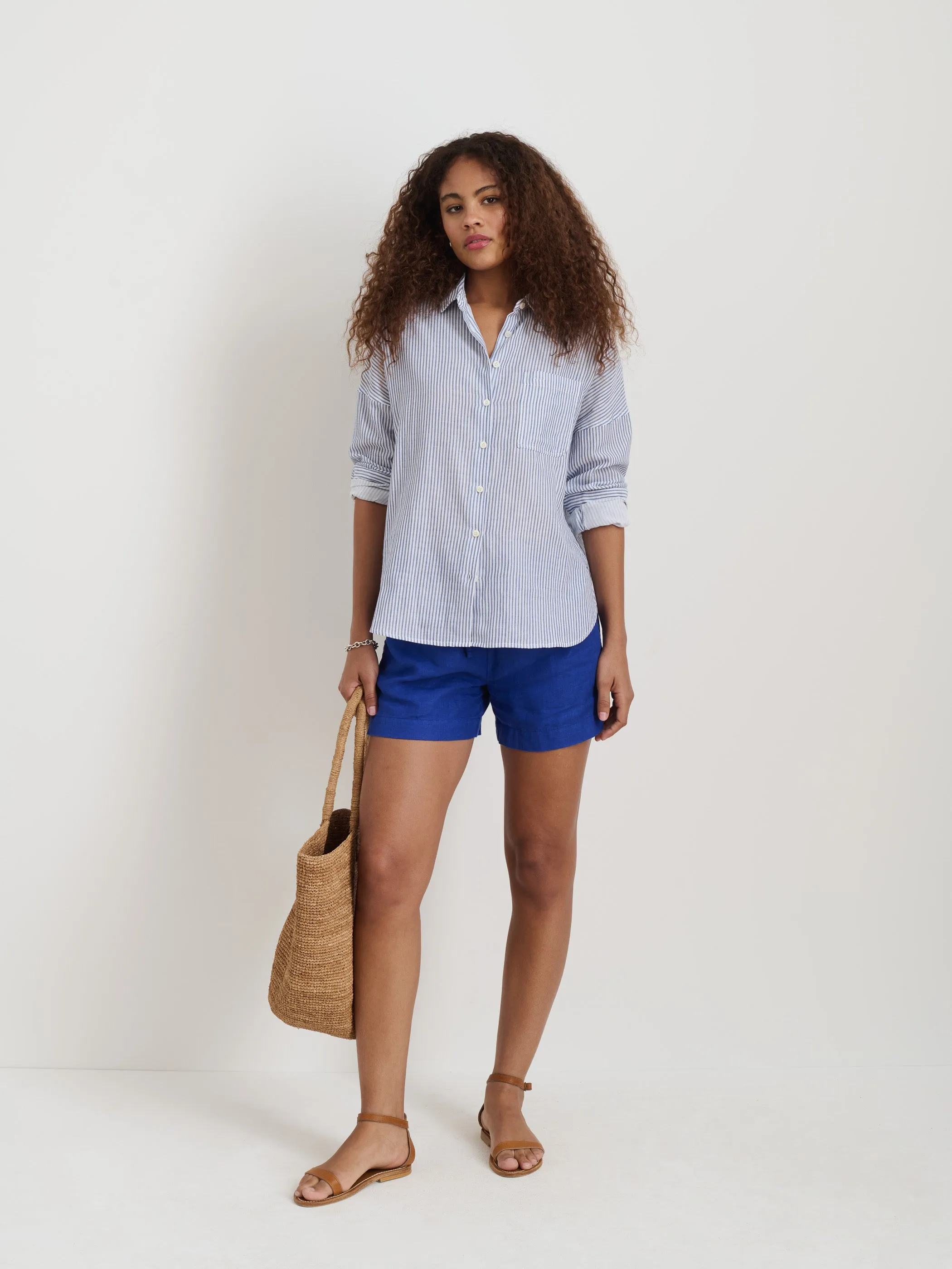 Jo Shirt In Double Gauze sold by Alex Mill product image thumbnail 3