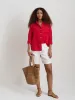 Jo Shirt In Linen sold by Alex Mill