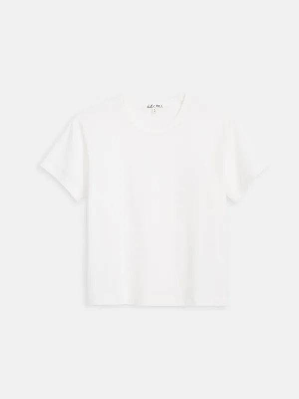 Garcon Tee In Linen Cotton sold by Alex Mill