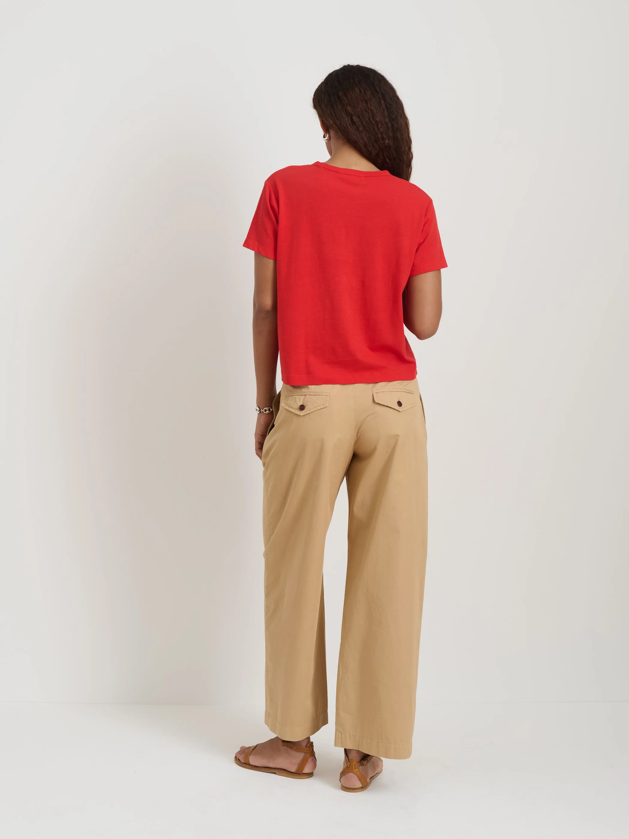 Garcon Tee In Linen Cotton sold by Alex Mill product image thumbnail 5