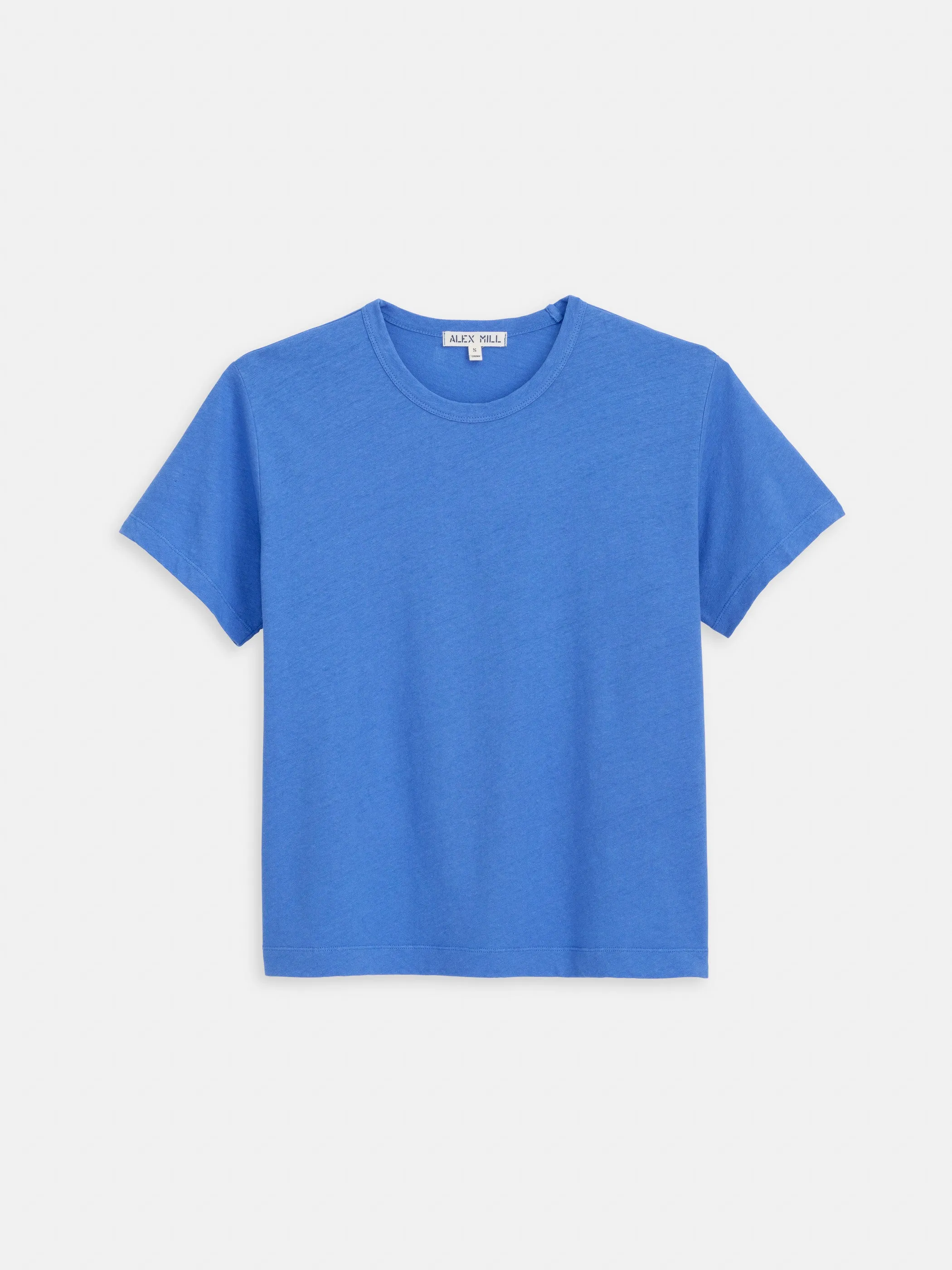 Garcon Tee In Linen Cotton sold by Alex Mill